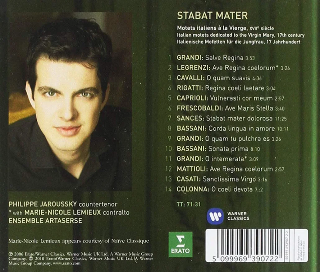 Sances : Stabat Mater & Motets to the Virgin Mary