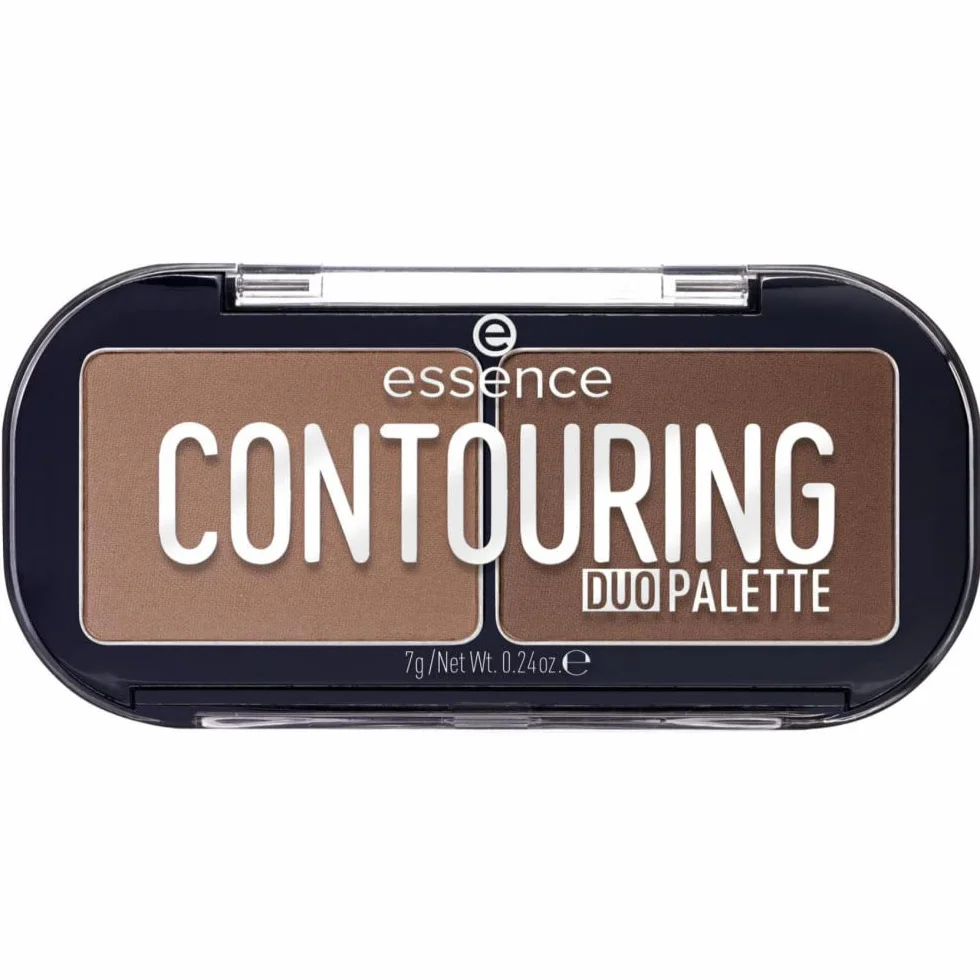 essence Paleta do konturowania CONTOURING DUO matowy 7g