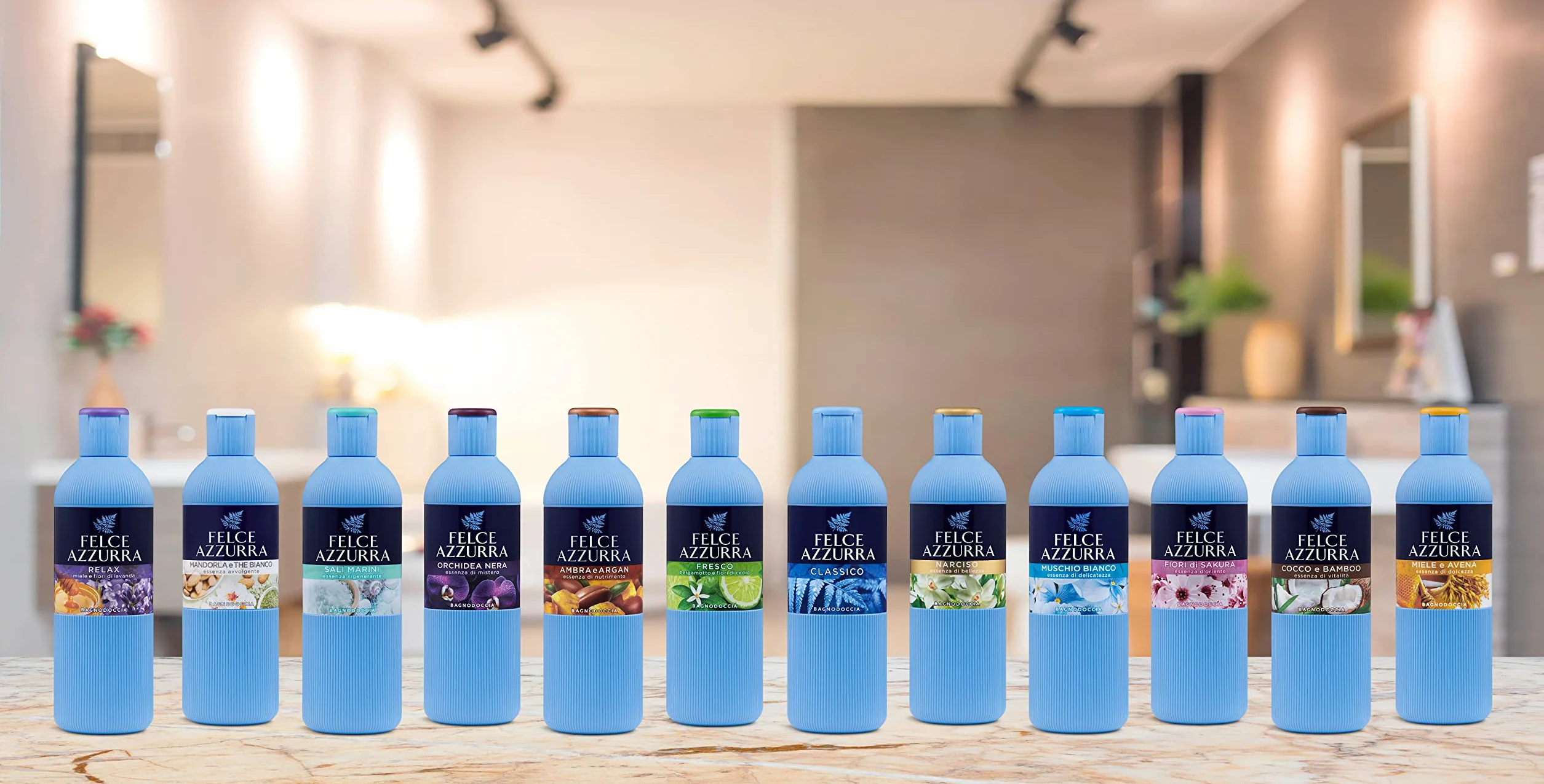 Felce Azzurra Żel Pod Prysznic Do Ciała Wanilia Heban Bergamotka 650ml