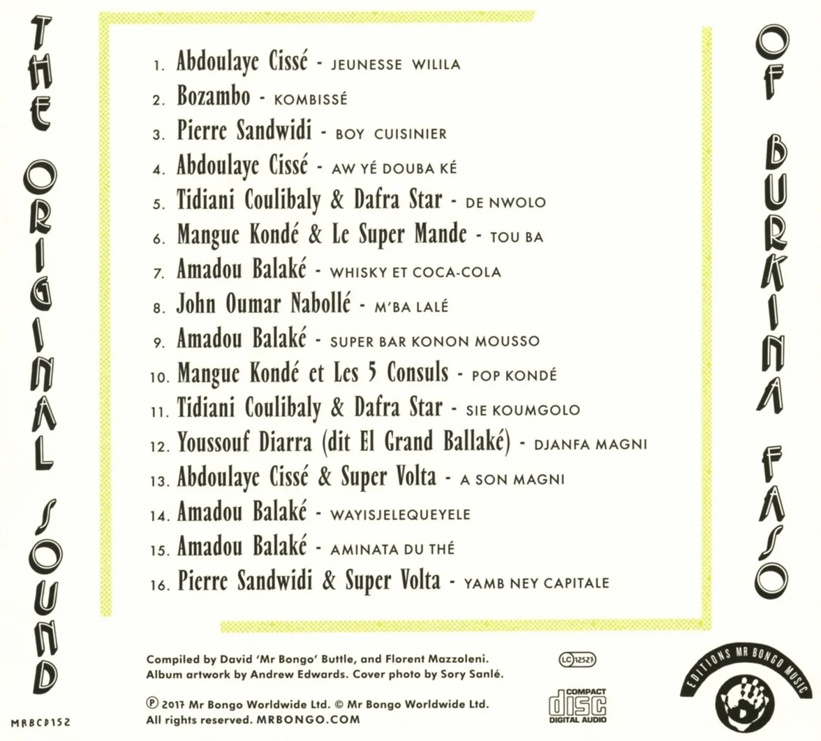 The Original Sound Of Burkino Faso