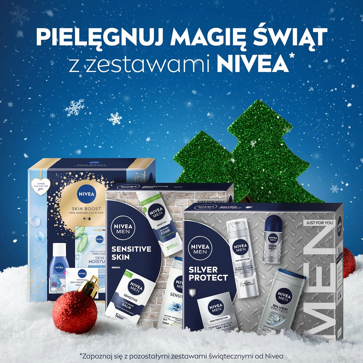 NIVEA MEN Zestaw prezentowy SILVER CONTROL