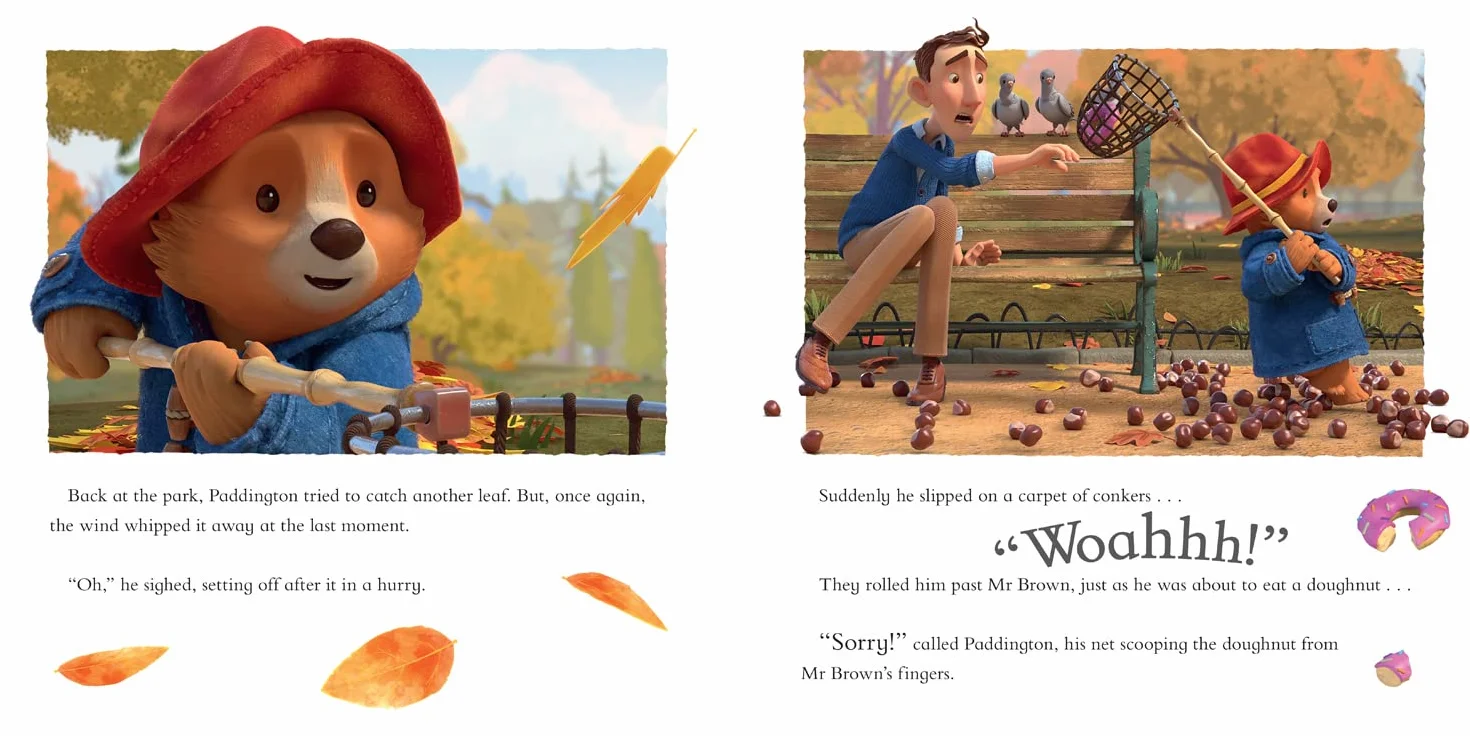 Falling Leaves: Read this brilliant, funny children’s book from the TV tie-in series of Paddington!