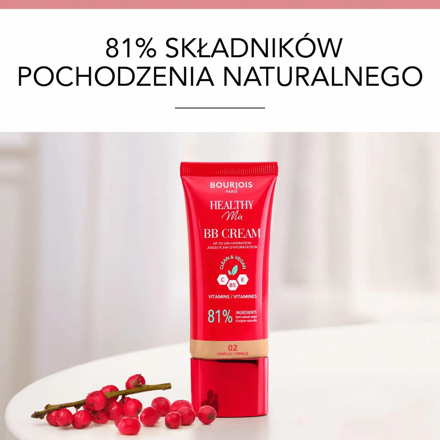 Bourjois Healthy Mix kryjący krem BB nr 03 Beige 30 ml