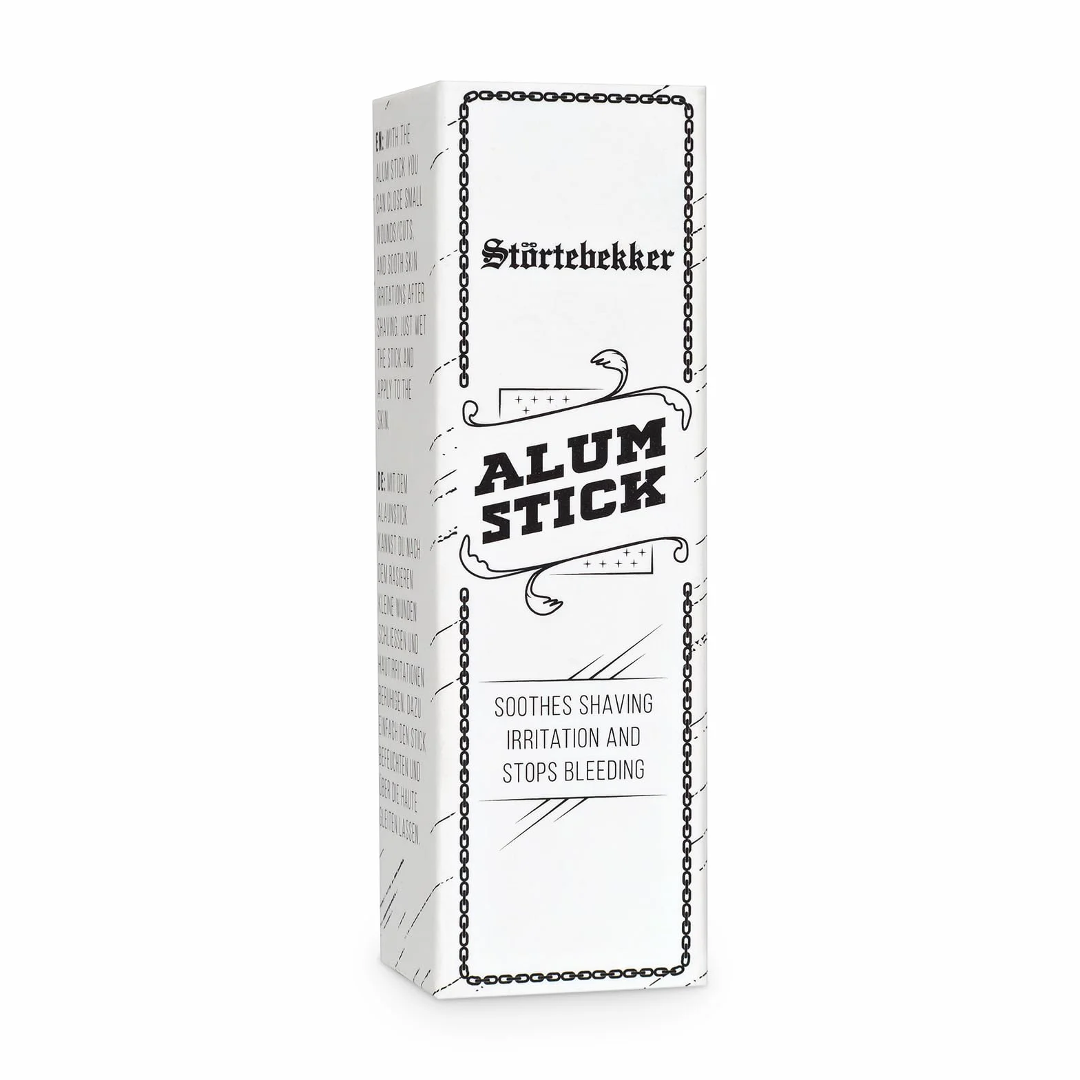 Störtebekker Premium sztyft ałunowy – naturalny środek po goleniu, blok z aluminium potasowego