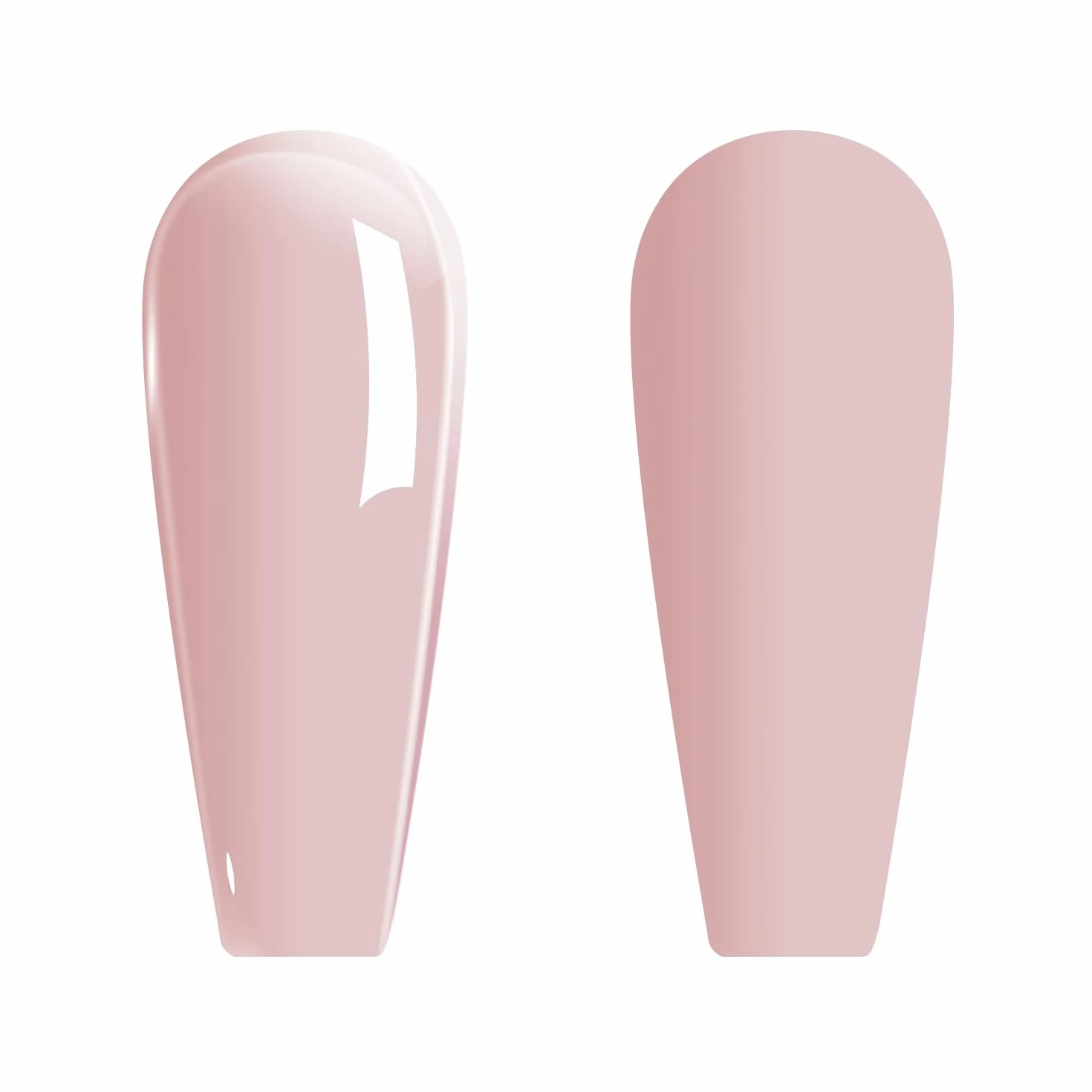 Vishine Sheer Nude różowy żelowy lakier do paznokci, 1 szt. 8 ml, żelowy naturalny różowy półprzezroczysty kolor, utwardzany światłem UV, żel do paznokci do Nail Art DIY, francuski manicure w domu