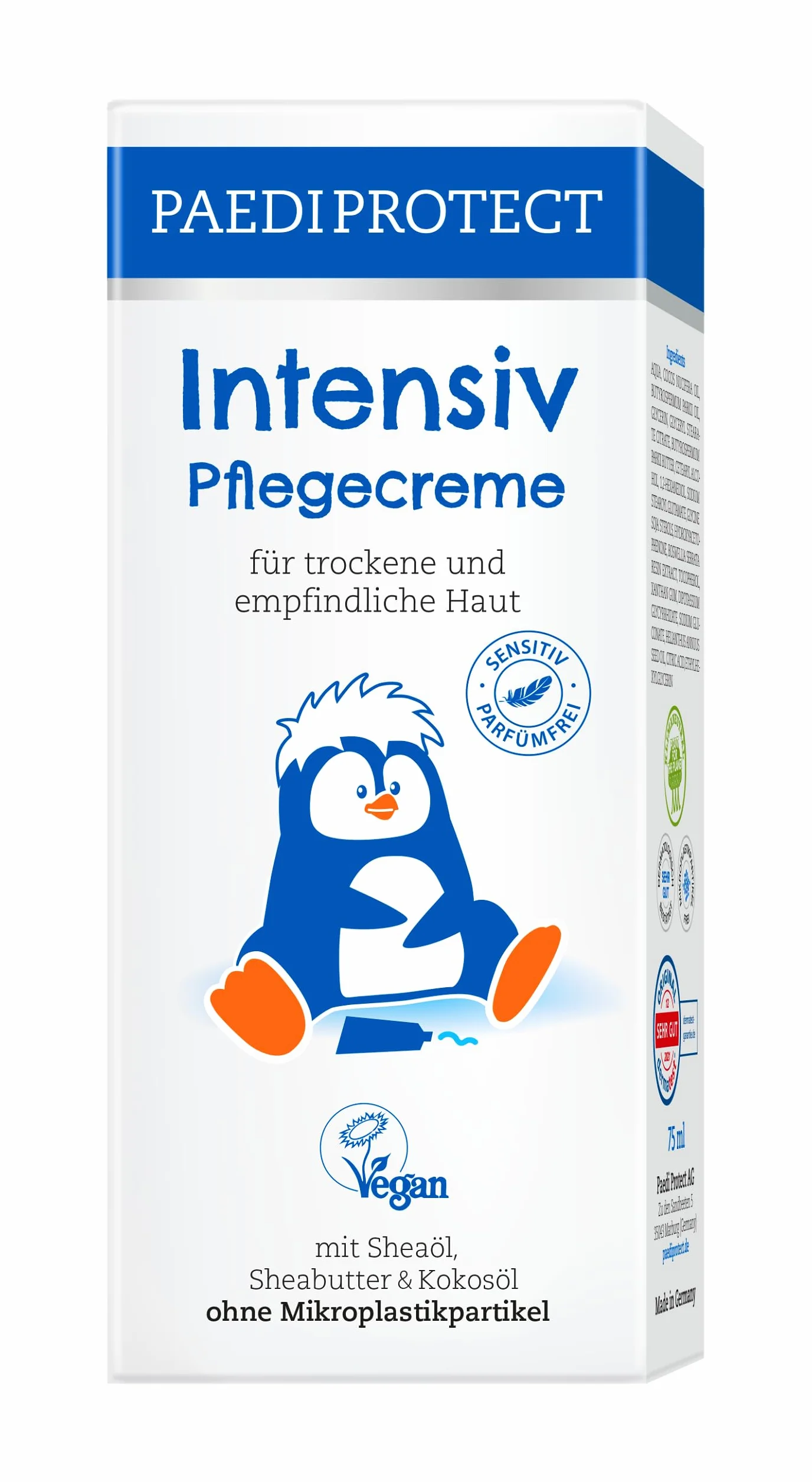 PAEDIPROTECT Intensywny krem pielęgnacyjny 75 ml nawilżający suchą skórę dla niemowląt