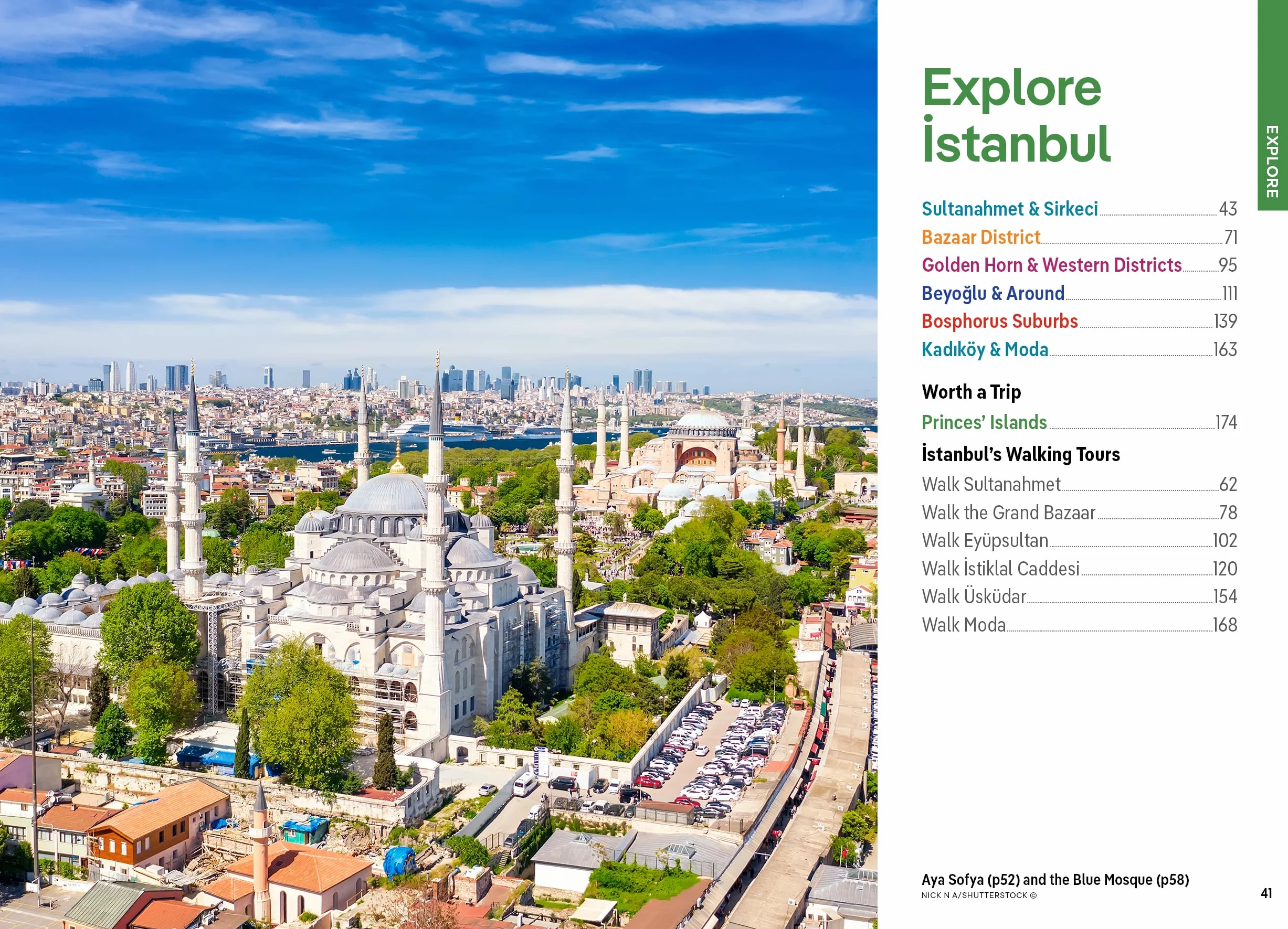 Pocket Istanbul - 7ed - Anglais: Discover Twice the City in Half the Time | Top Sights | Maps & Walking Tours | Covers Sultanahmet & Sirkeci, Bazaar District, Golden Horn & Western Districts and more