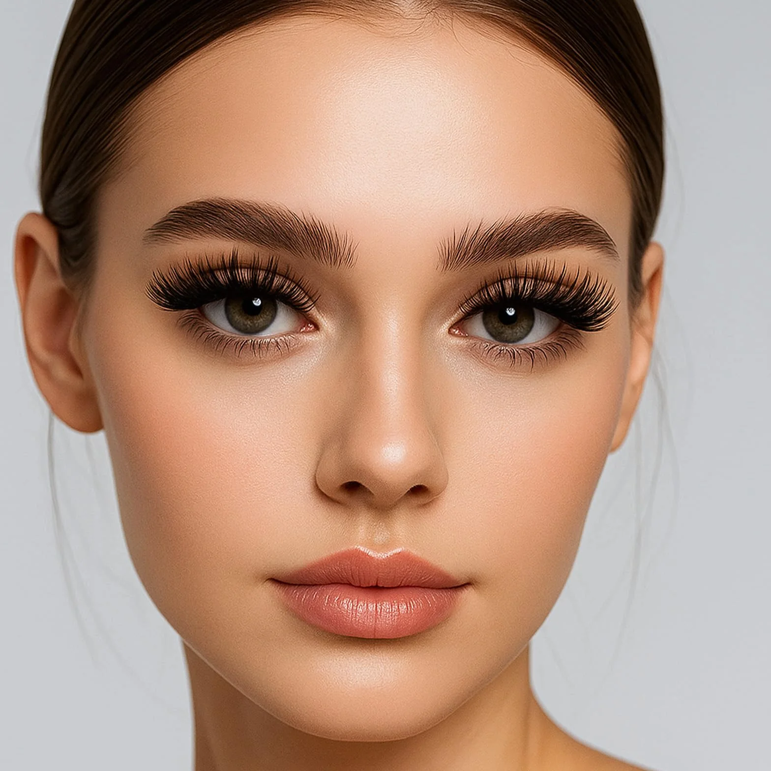 Sztuczne rzęsy w kępkach 60D 80D 100D D Curl zestaw do przedłużania rzęs z klipsem