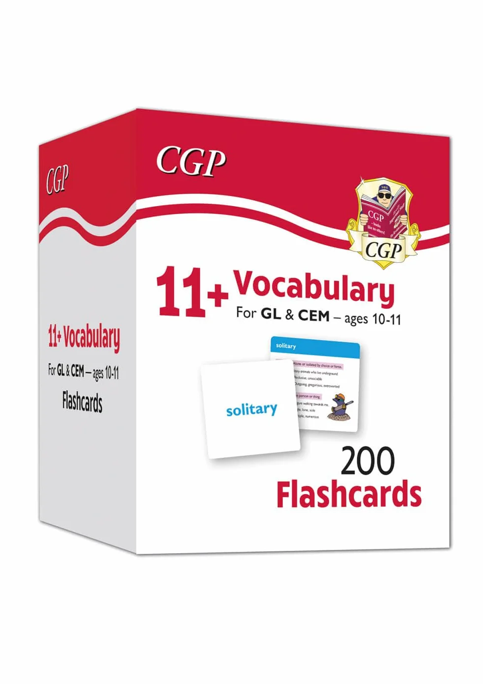 11+ Vocabulary Flashcards for Ages 10-11 - Pack 1