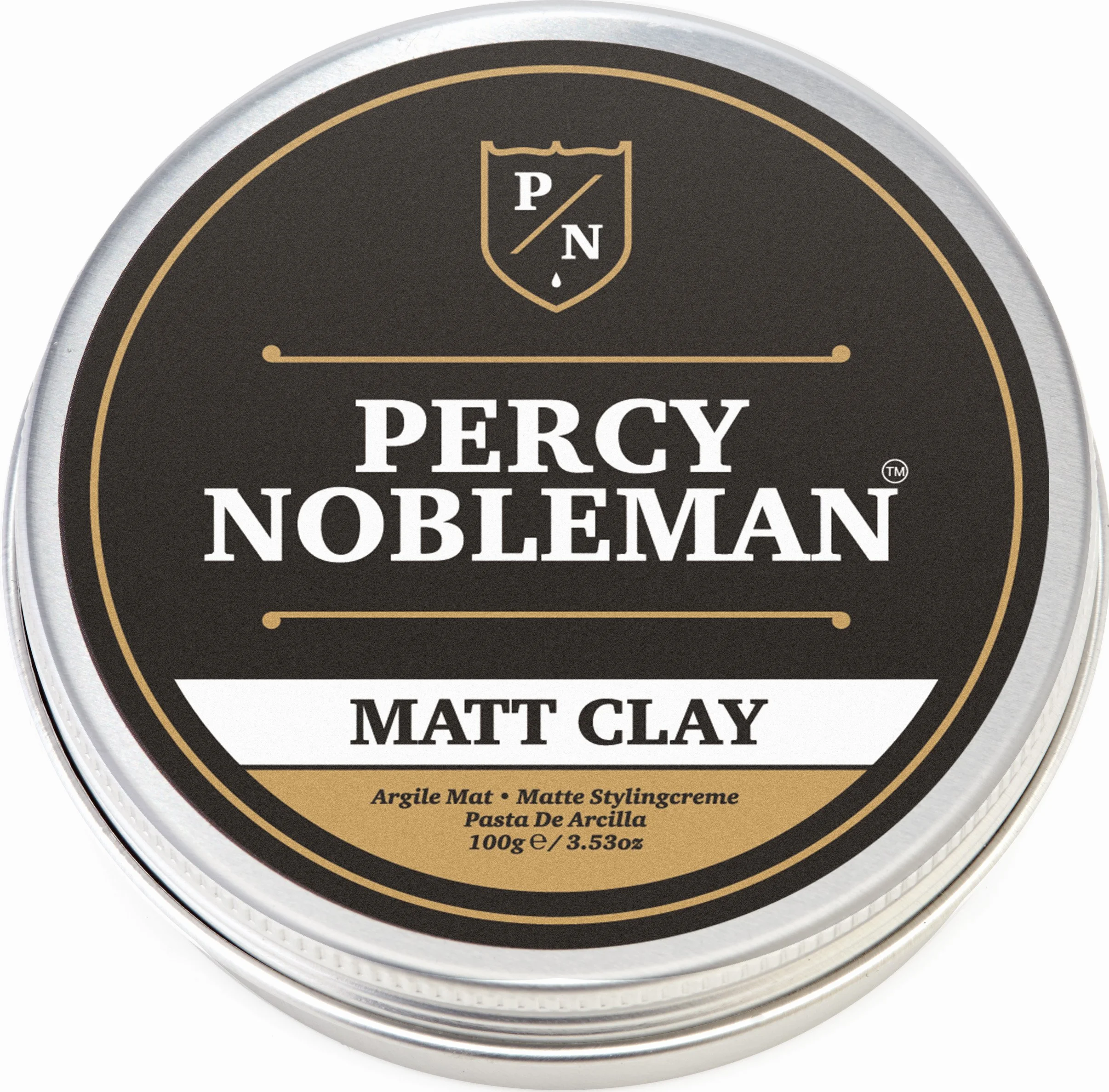 Percy Nobleman Matowa glina, 1 opakowanie (1 x 100 g)