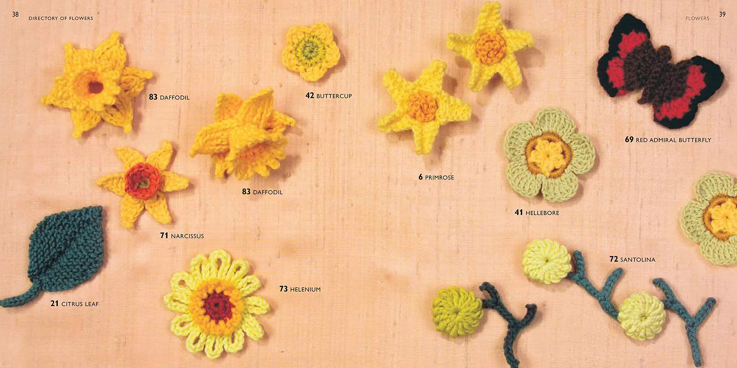 100 Flowers to Knit & Crochet: A Collection of Beautiful Blooms for Embellishing Clothes, Accessories, Cushionsand Throws