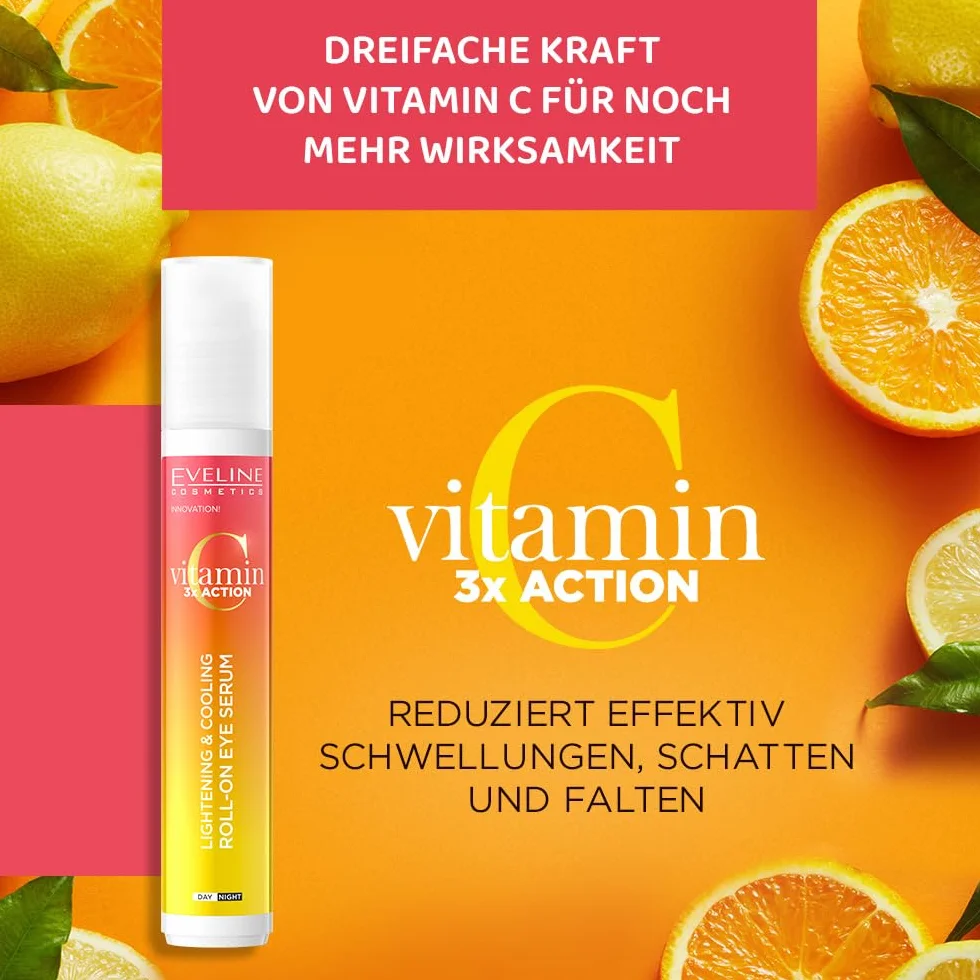 Eveline Cosmetics Rozjaśniające serum pod oczy Roll-on