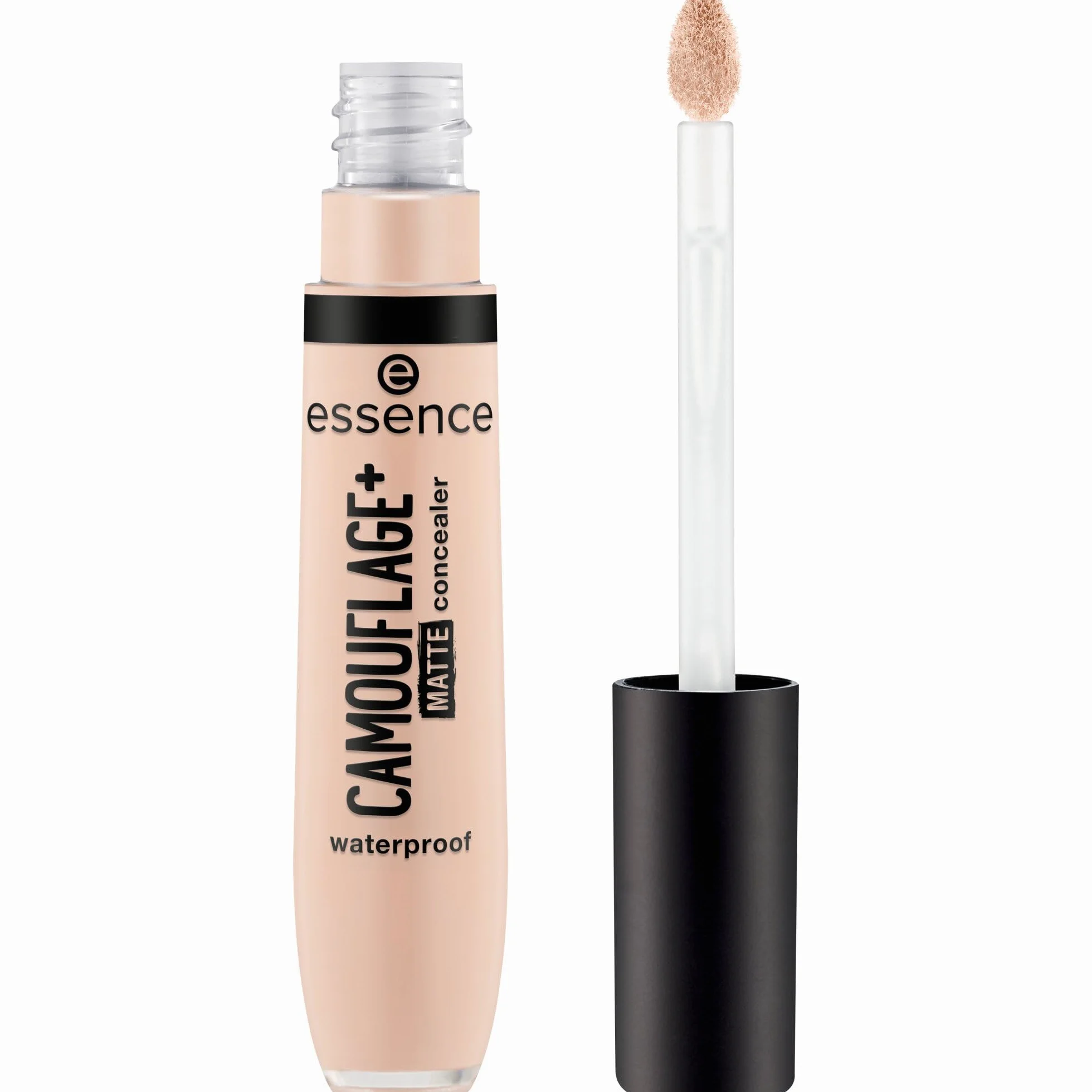 essence Korektor CAMOUFLAGE+ MATTE, długotrwały, matujący, pokrycie, matowy (8ml)