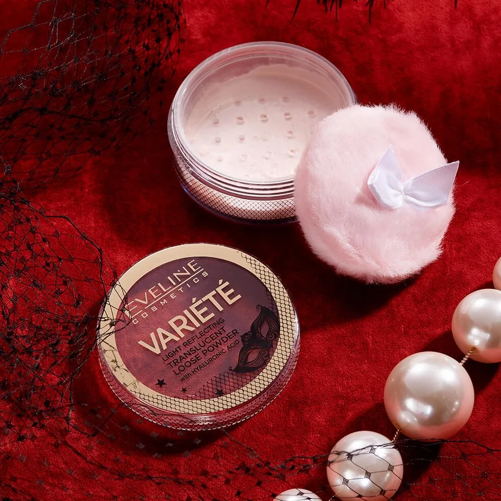 Eveline Cosmetics Sypki puder odbijający światło