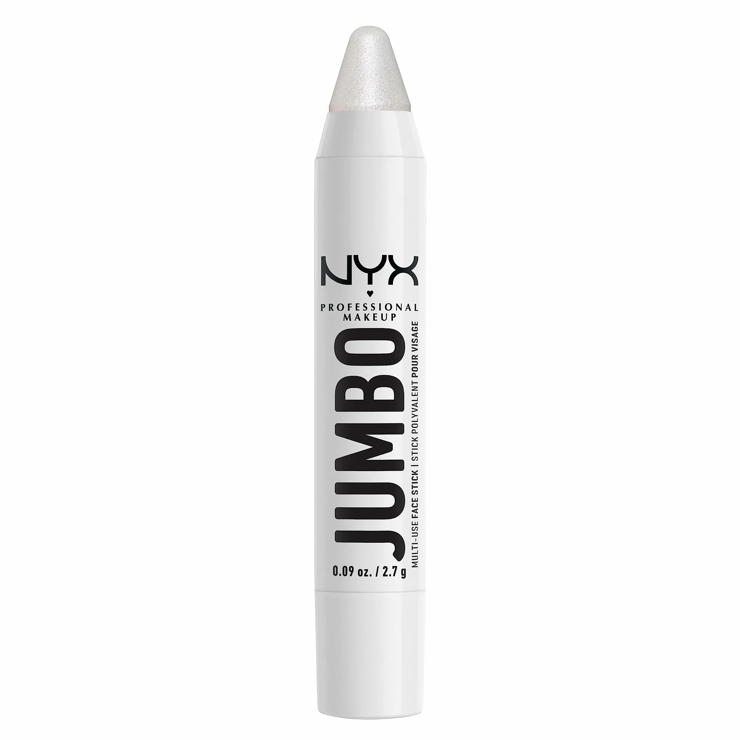 NYX Professional Jumbo Multi-Use Face Stick, Lody waniliowe (02), wielofunkcyjny ołówek z olejkami pielęgnacyjnymi