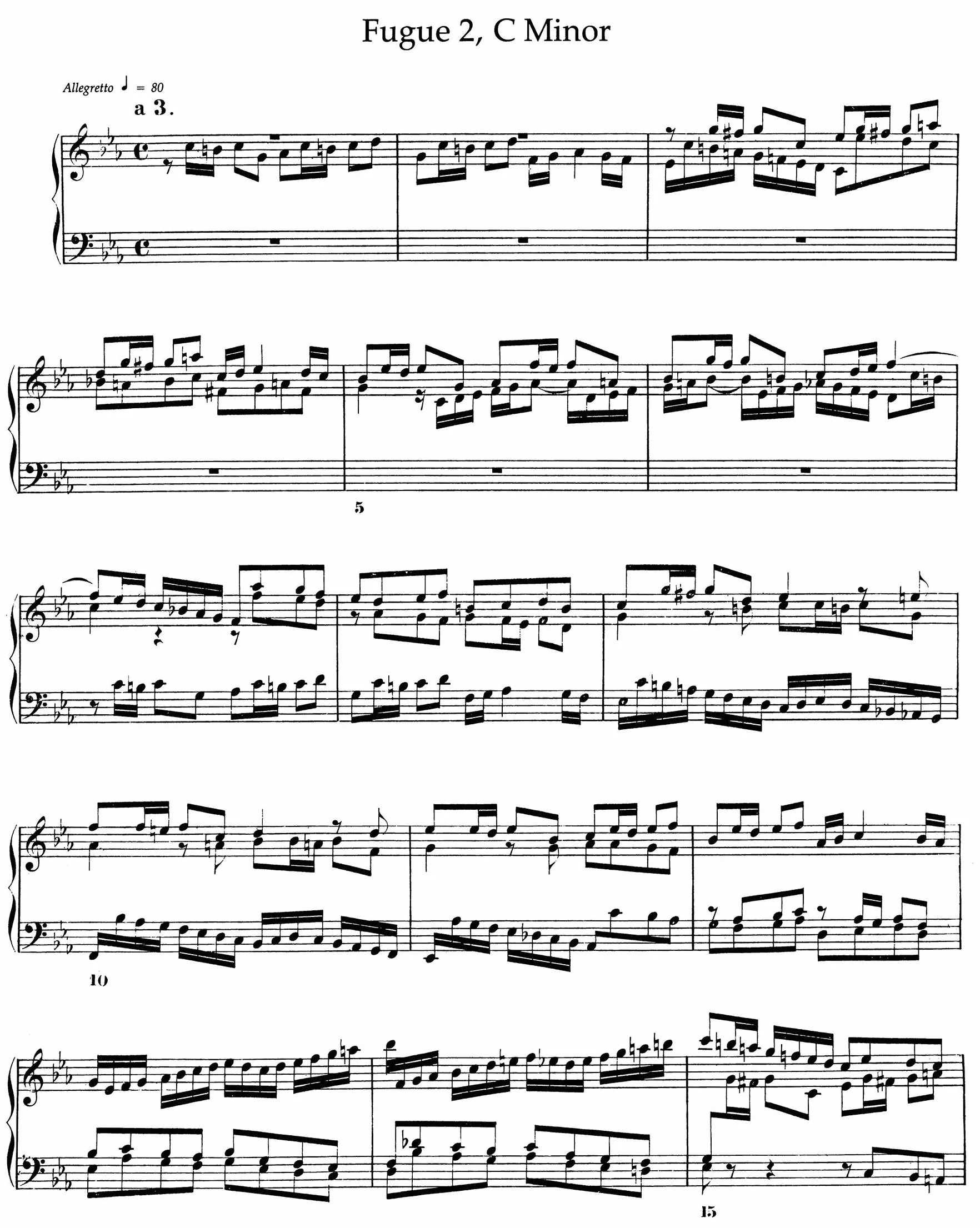 J.s. bach: the well-tempered clavier piano: Books I and II, Complete