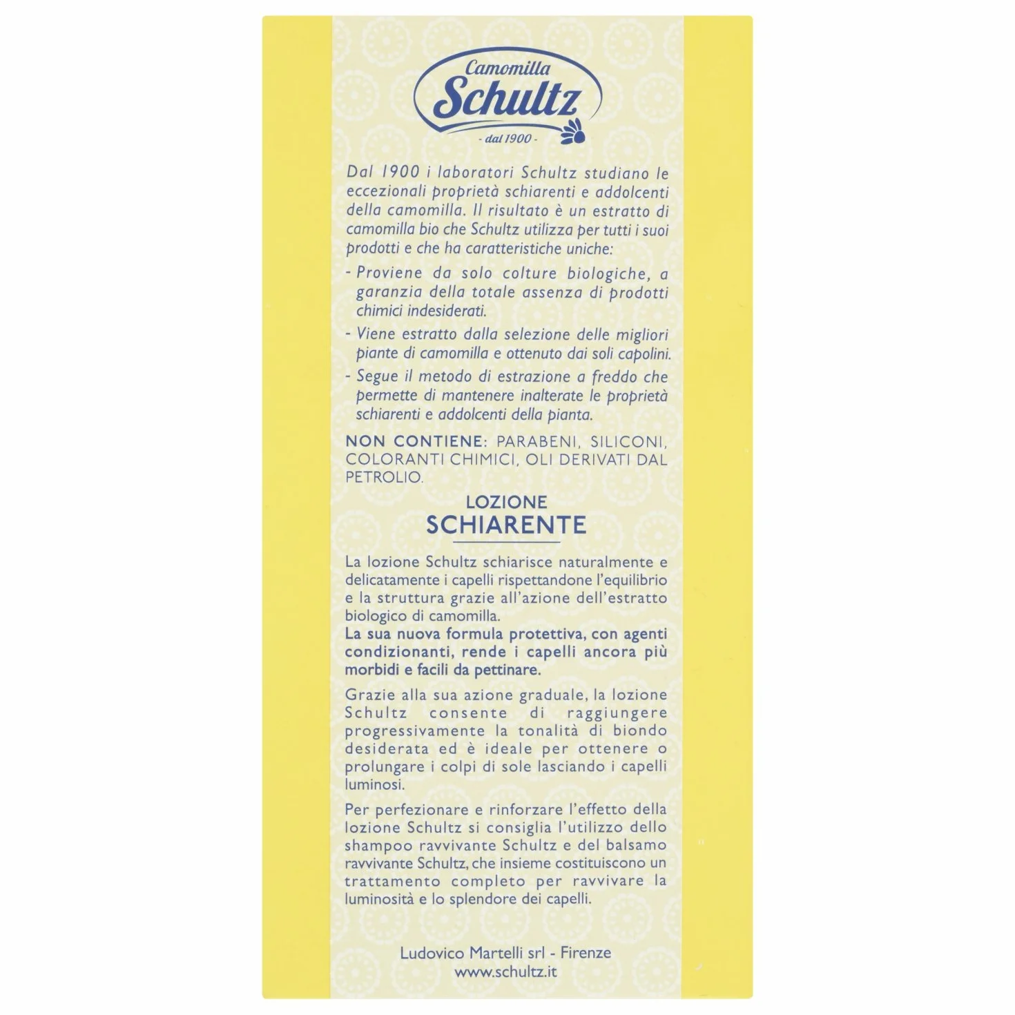Schultz Camomilla Rozjaśniacz do Włosów 200 ml