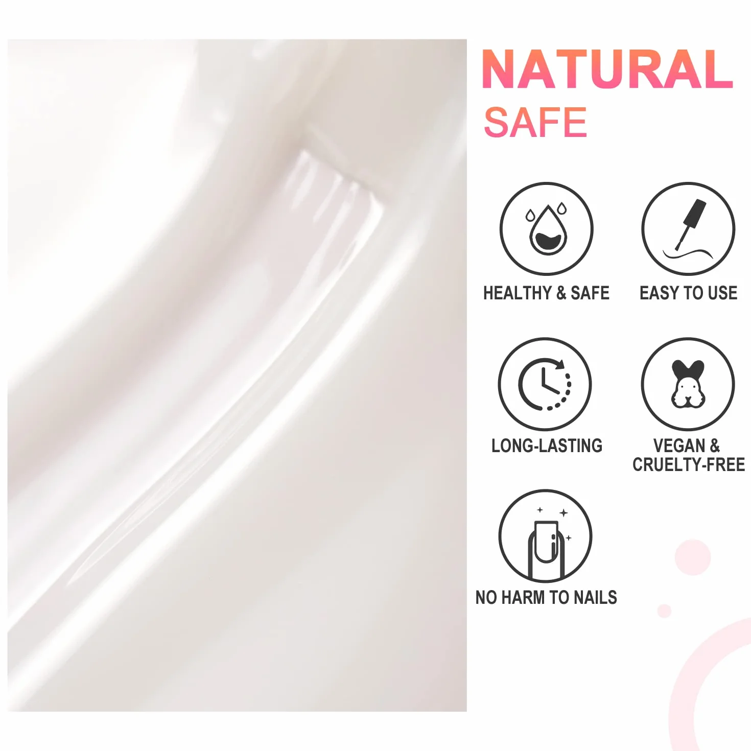 AIMEILI Biały żelowy lakier do paznokci Soak Off UV LED Gel Lakier - Studio White Arctic White (011) 10ml