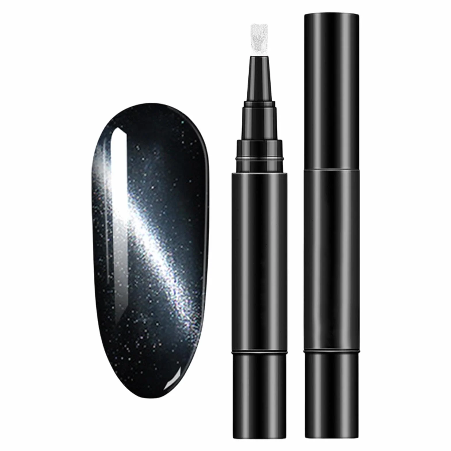 Polishey zestaw pisaków do paznokci, Soak Off UV LED, zestaw 3 w 1, lakier żelowy, 1 poziom, żelowy lakier do paznokci w sztyfcie do salonu domowego