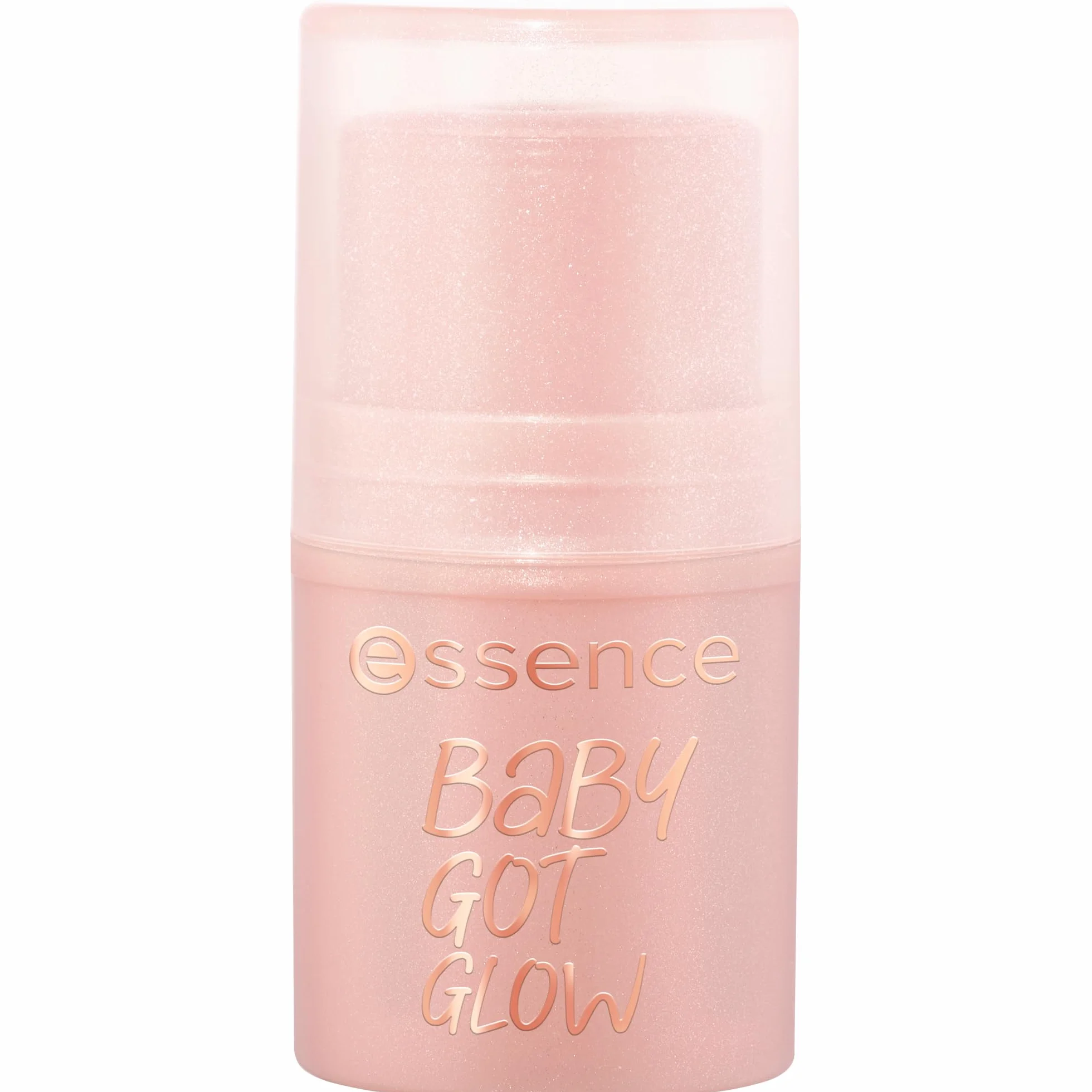 essence Rozświetlacz w sztyfcie BABY GOT GLOW, natychmiastowy wynik, błyszczący, świetlisty, mieniący się (5.5g)