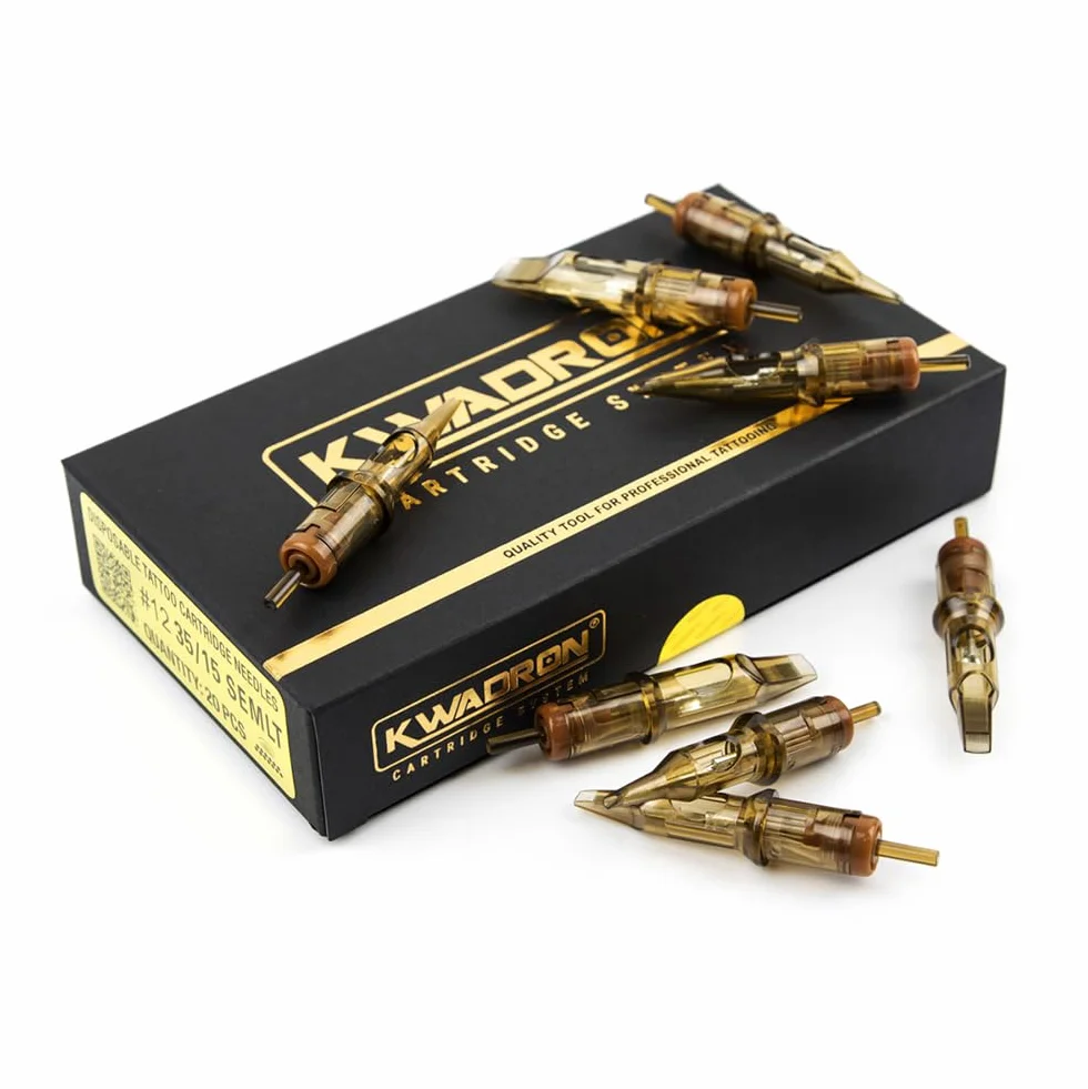 Kwadron Tattoo Cartridge System Soft Edge Magnum 0,35 mm 5SEM 7SEM 9SEM 11SEM 13SEM 15SEM 1 pcs