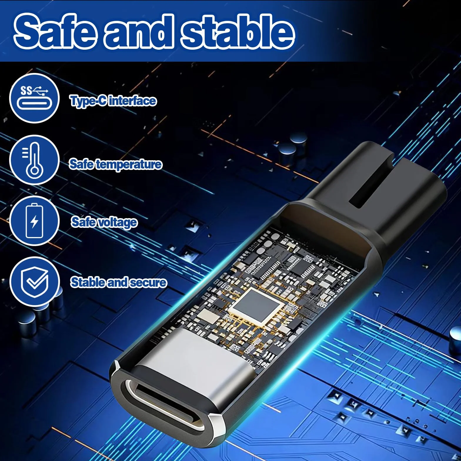 TNSLAND 2 adaptery USB C na golarkę, typ C do golarki, kabel do ładowania, konwerter 5 V, ładowarka USB C, zamiennik adaptera podróżnego, kompatybilny z Philips OneBlade 360 i Multigroom