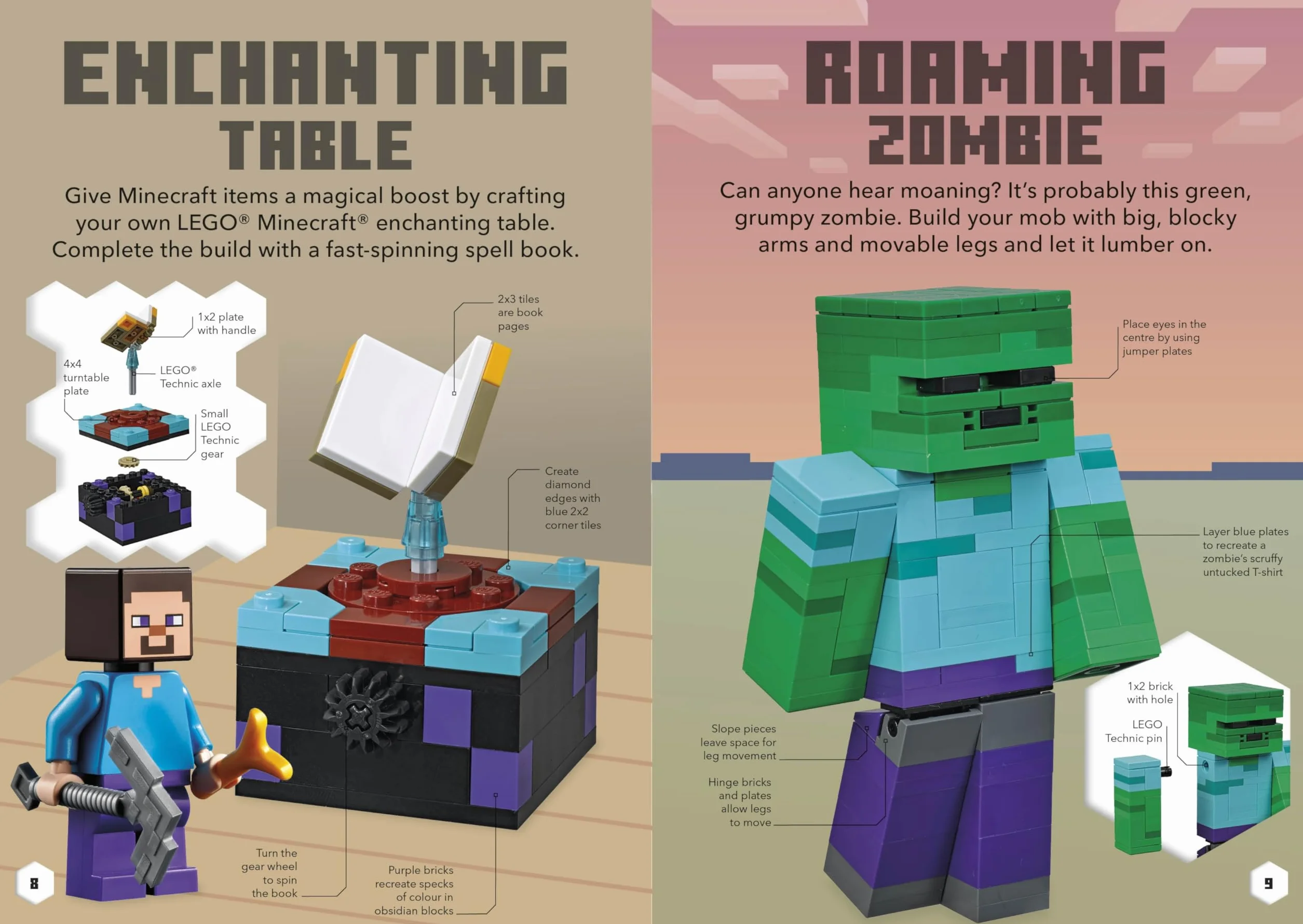 LEGO Minecraft Ideas: With Exclusive Mini Model