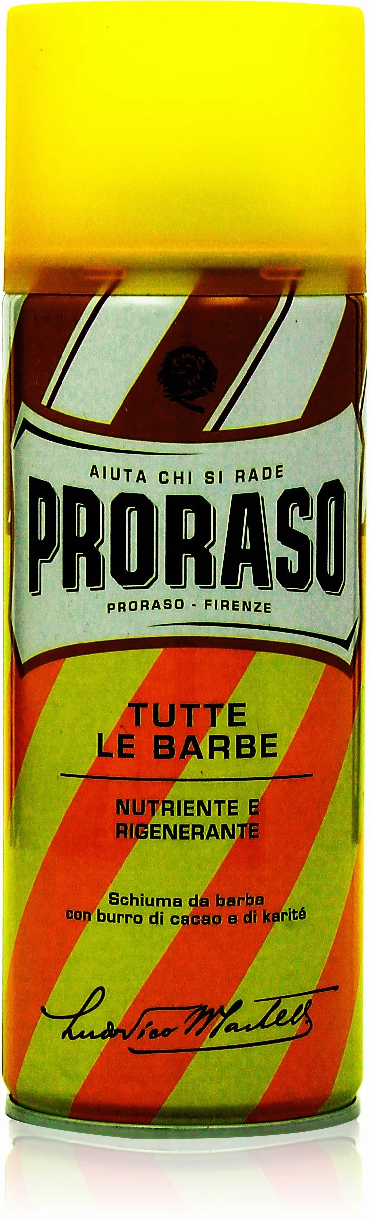 Proraso Yellow pianka do golenia Nutriente E Rigenerante 400 ml