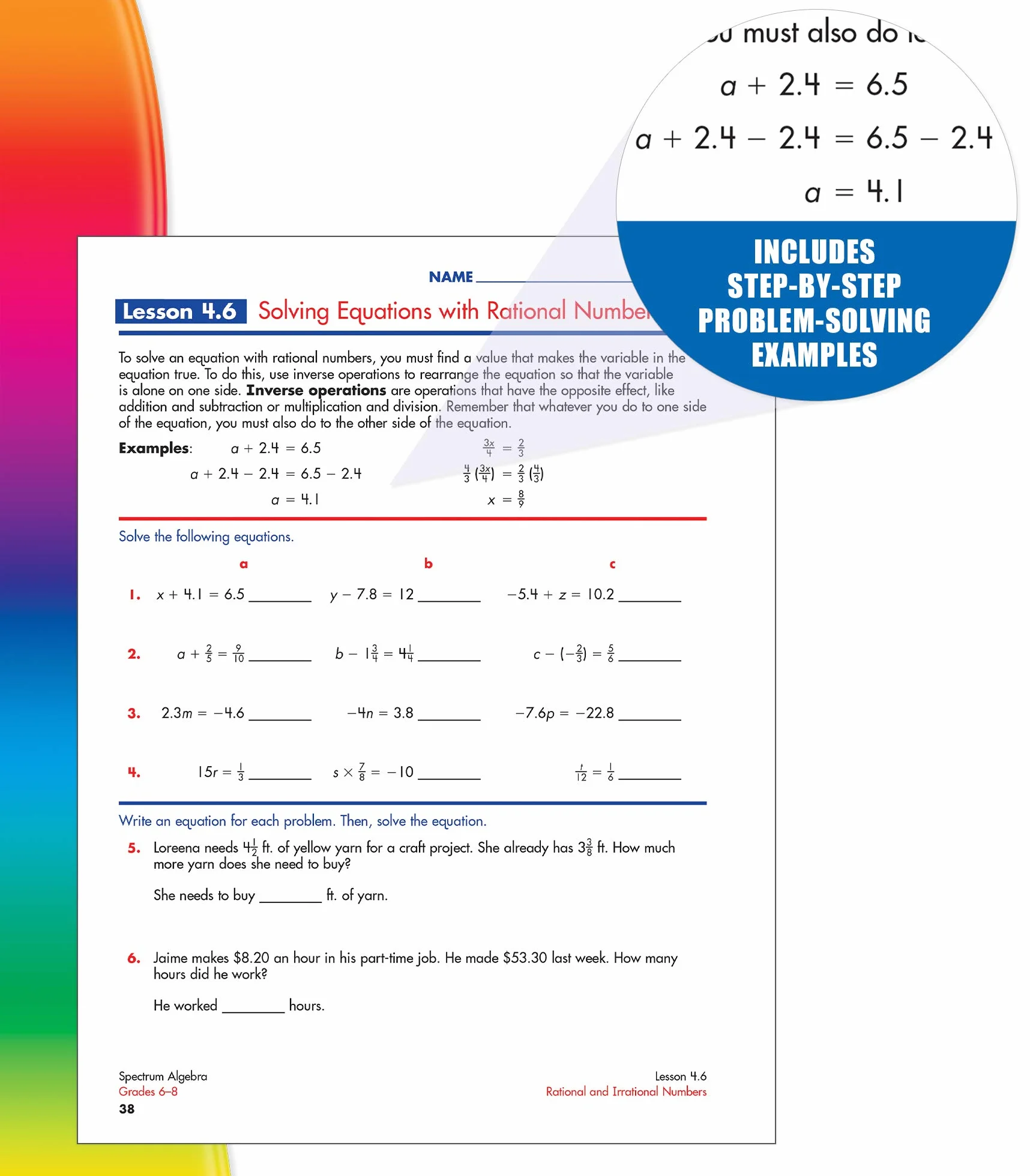 Spectrum Algebra: Volume 109
