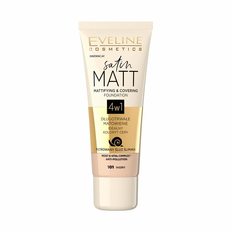 Eveline Cosmetics Satin Matt Podkład matujący No 103 natural