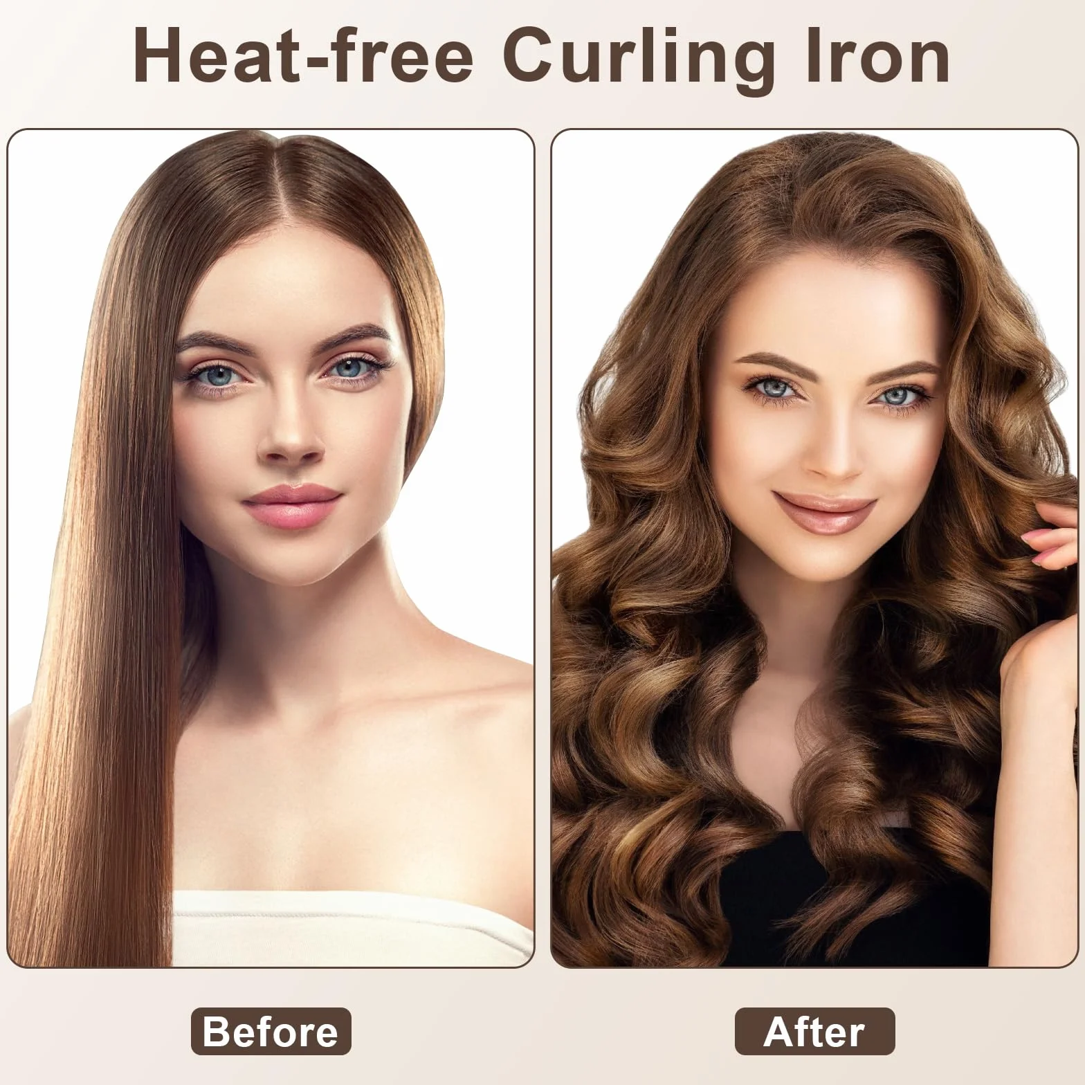 4 sztuki wałków do włosów na noc, "zrób to sam", heat less curls, gumowe loki, bez wysokiej temperatury, z haczykami, overnight blowout z nasadkami do włosów, do wszystkich rodzajów włosów