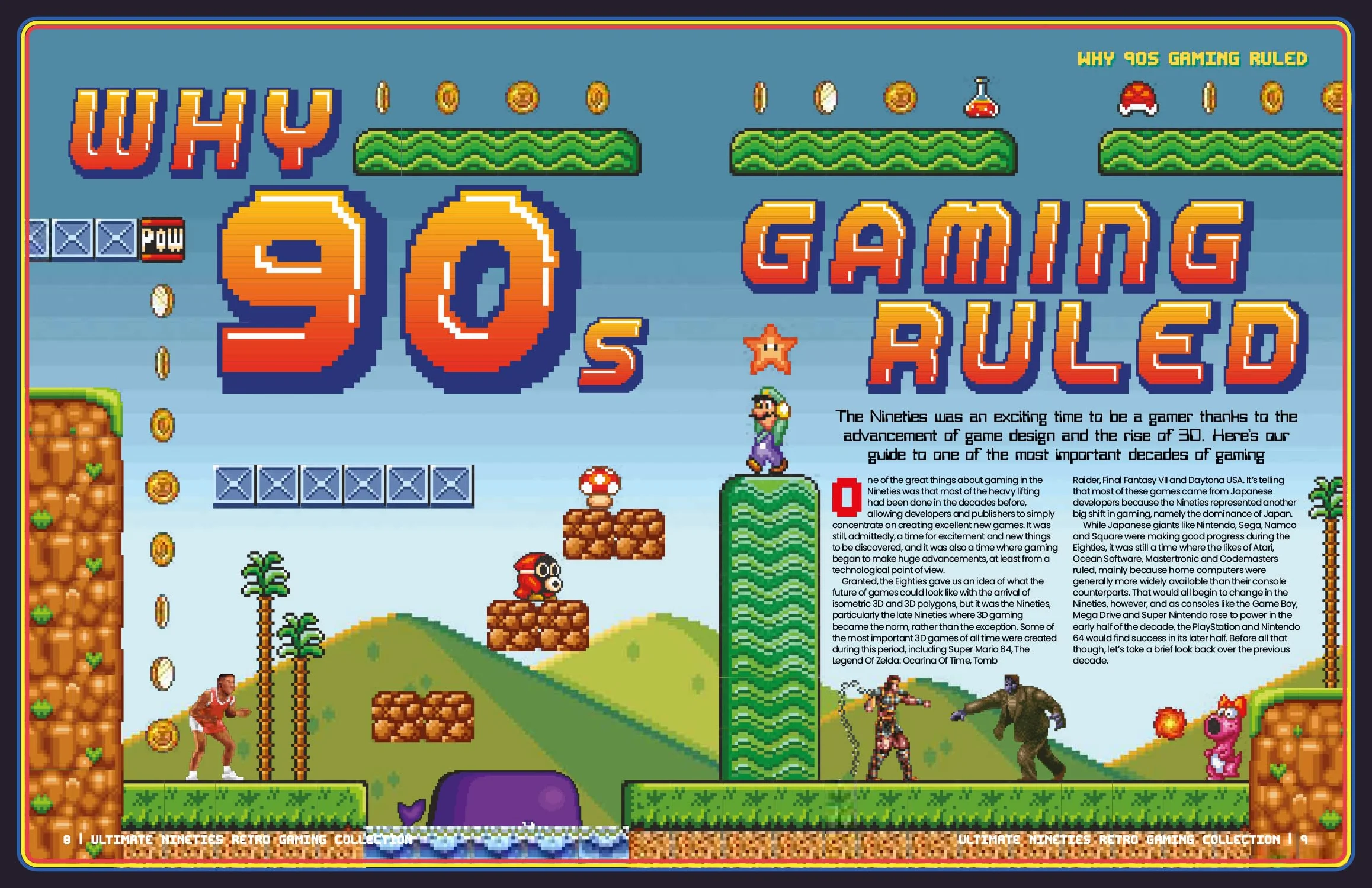 The Ultimate Nineties Retro Gaming Collection: Essential Guide to Gaming's Raddest Decade