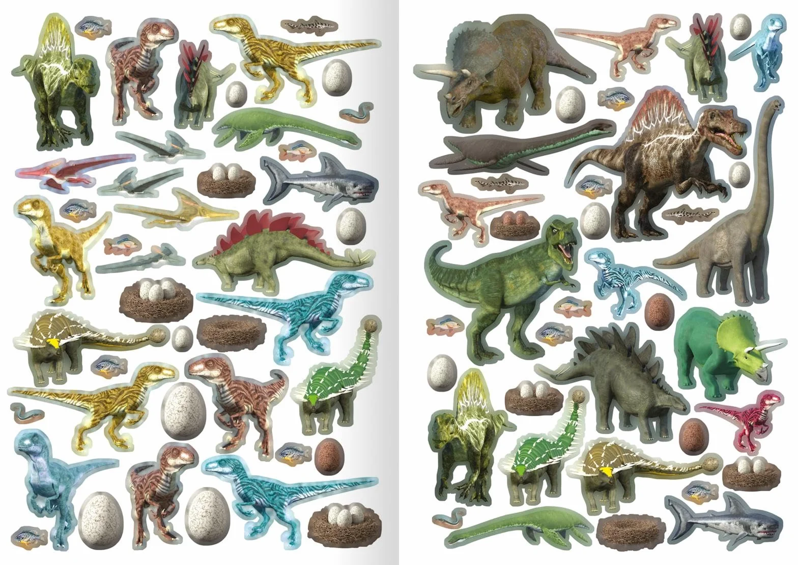 Meine Sticker-Dinos: Mit über 300 Stickern