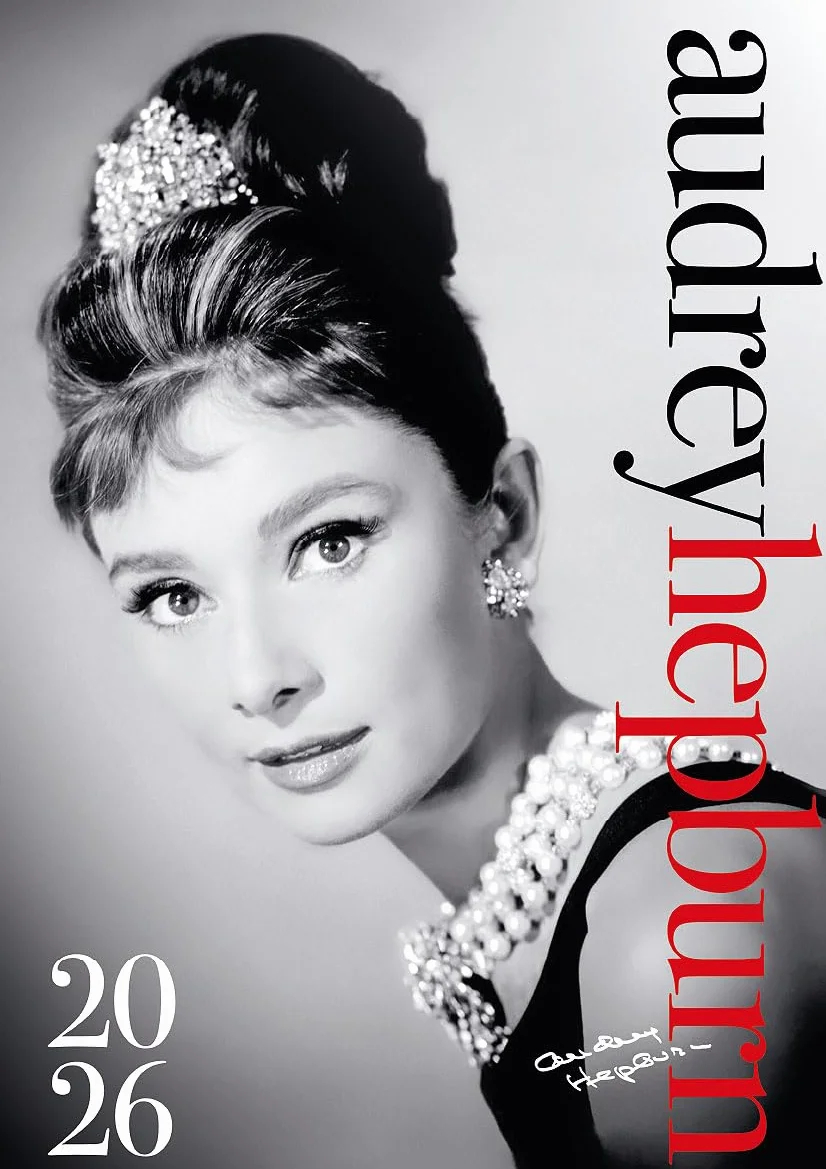 Audrey Hepburn 2026 - Calendrier - Calendario