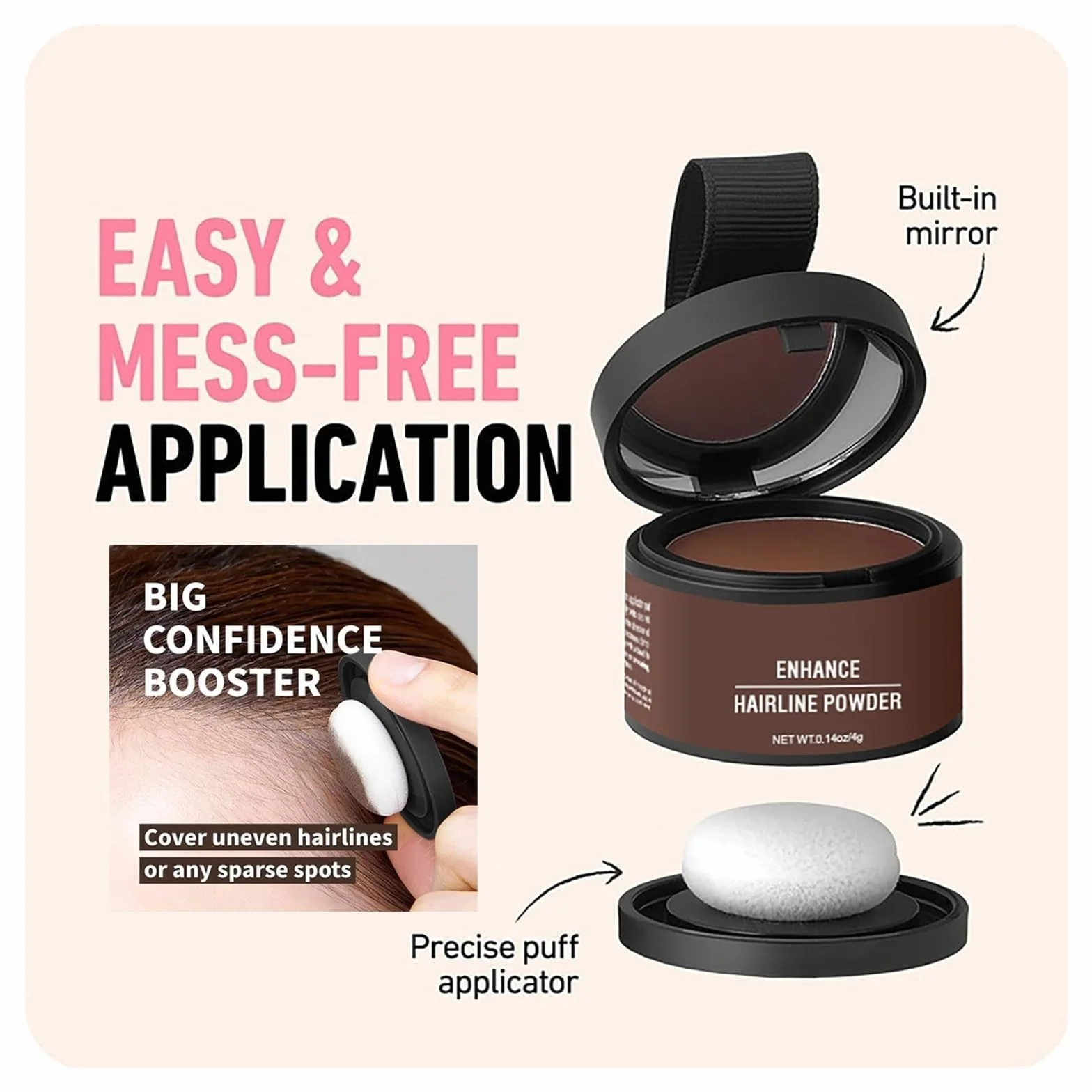 Waverloo Magic Root Cover Up Hairline Powder for Women (Light Blonde)