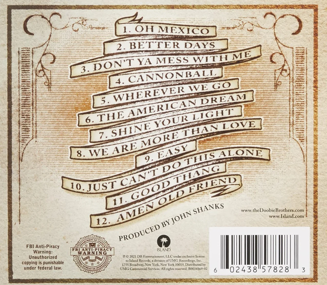 The Doobie Brothers Liberté