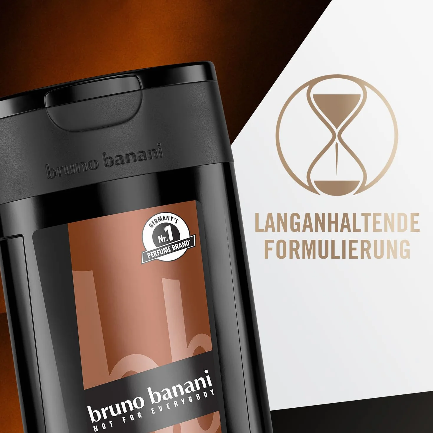 bruno banani Magnetic Man Shower Gel żel pod prysznic 3 w 1 z urzekającą nutą bursztynu, 250 ml
