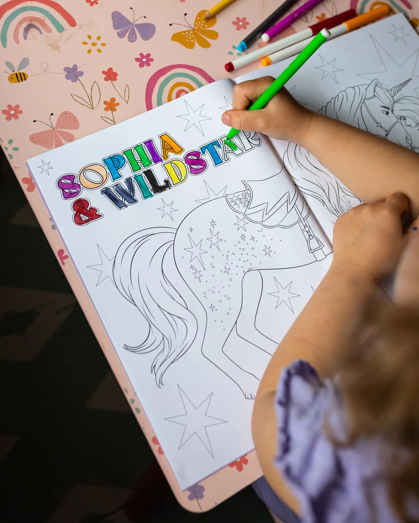 Unicorn Academy: Colouring Book