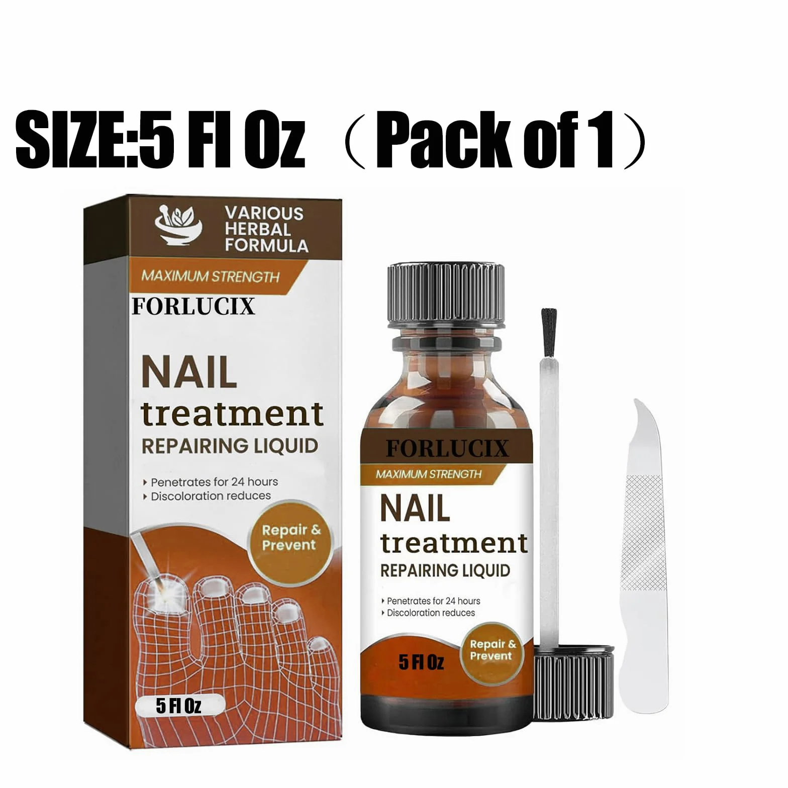 Extra Strength,5 Fl Oz(Pack of 1),Brown