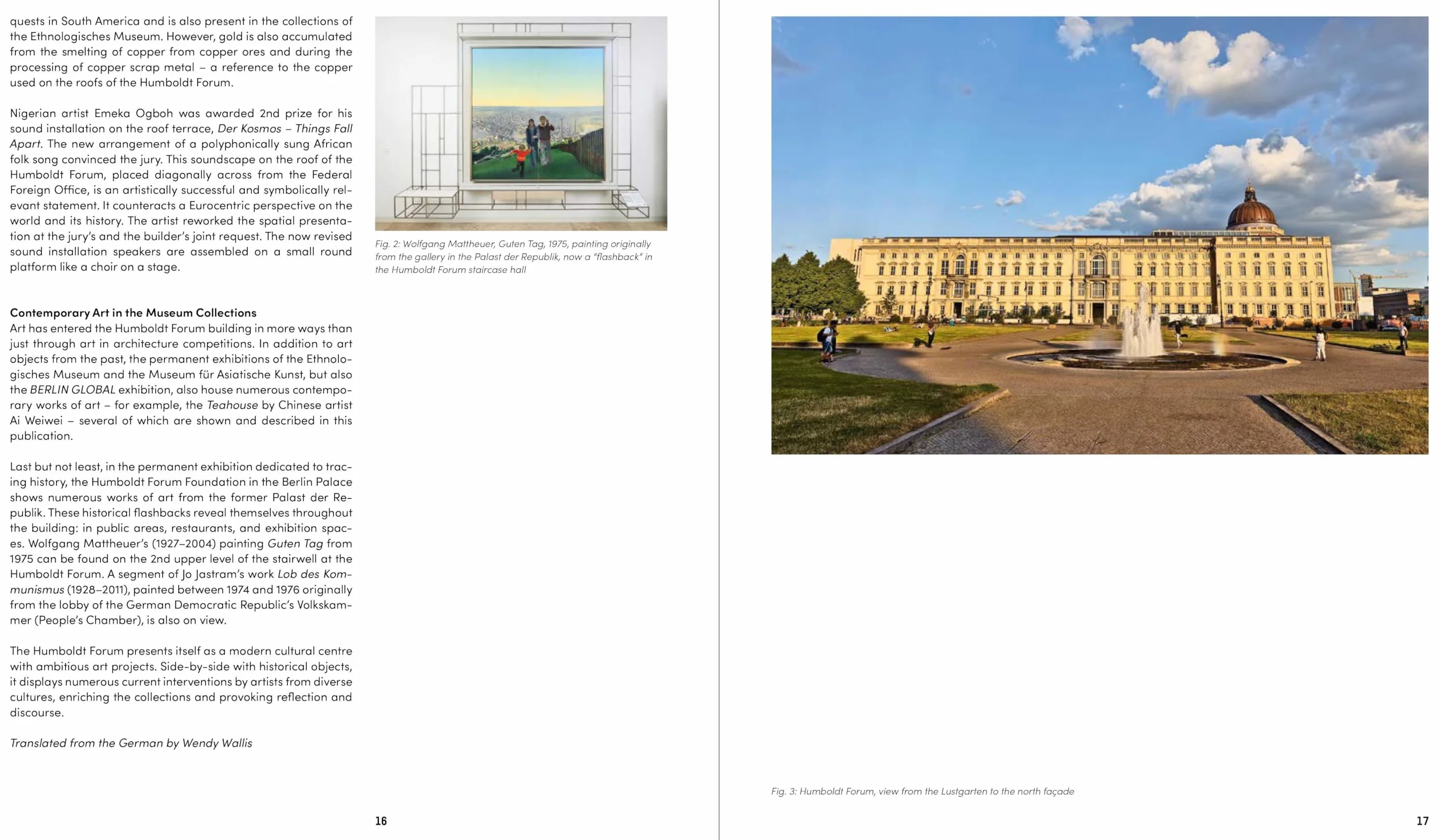 Contemporary Art at the Humboldt Forum