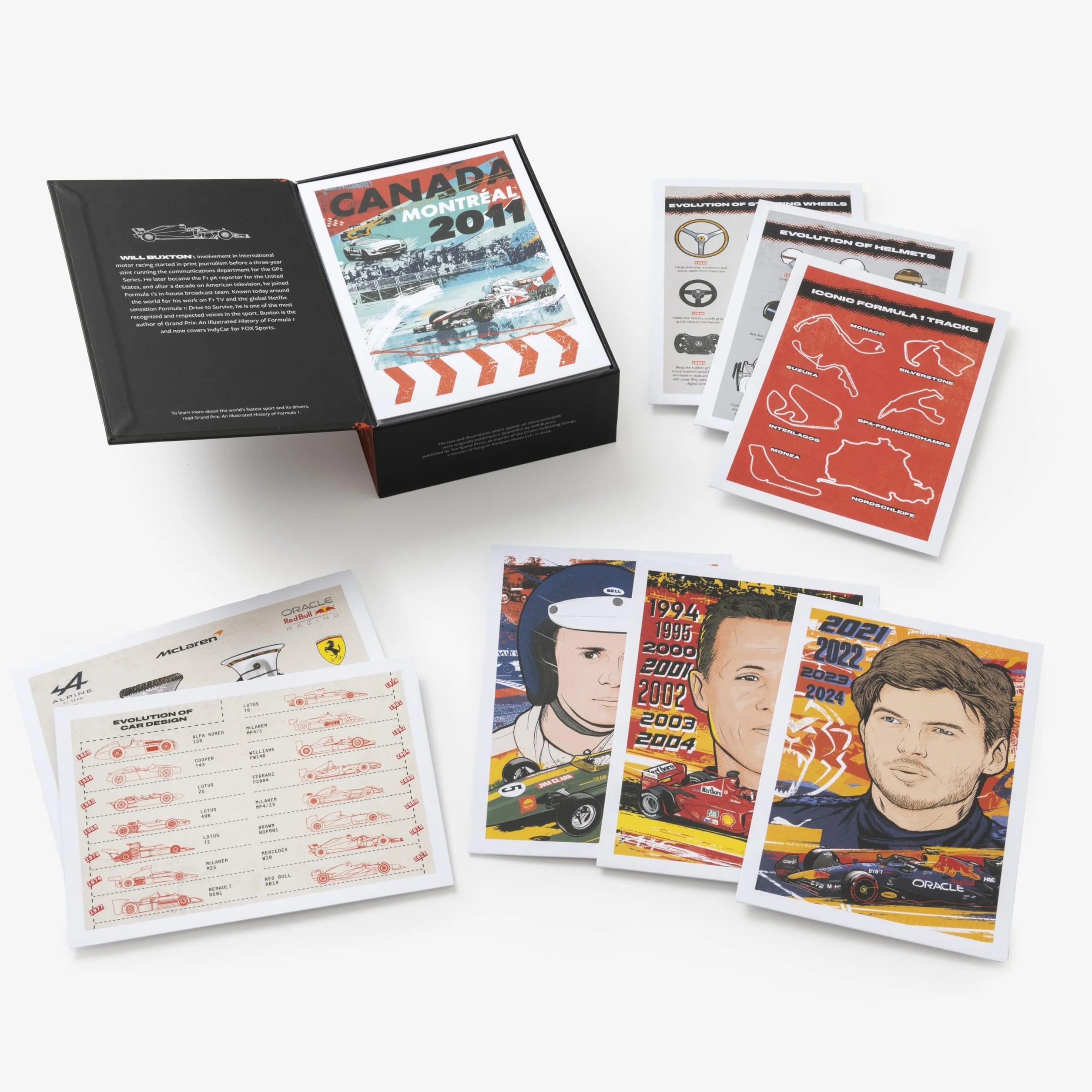 Grand Prix Postcards: 100 Postcards Celebrating Formula 1