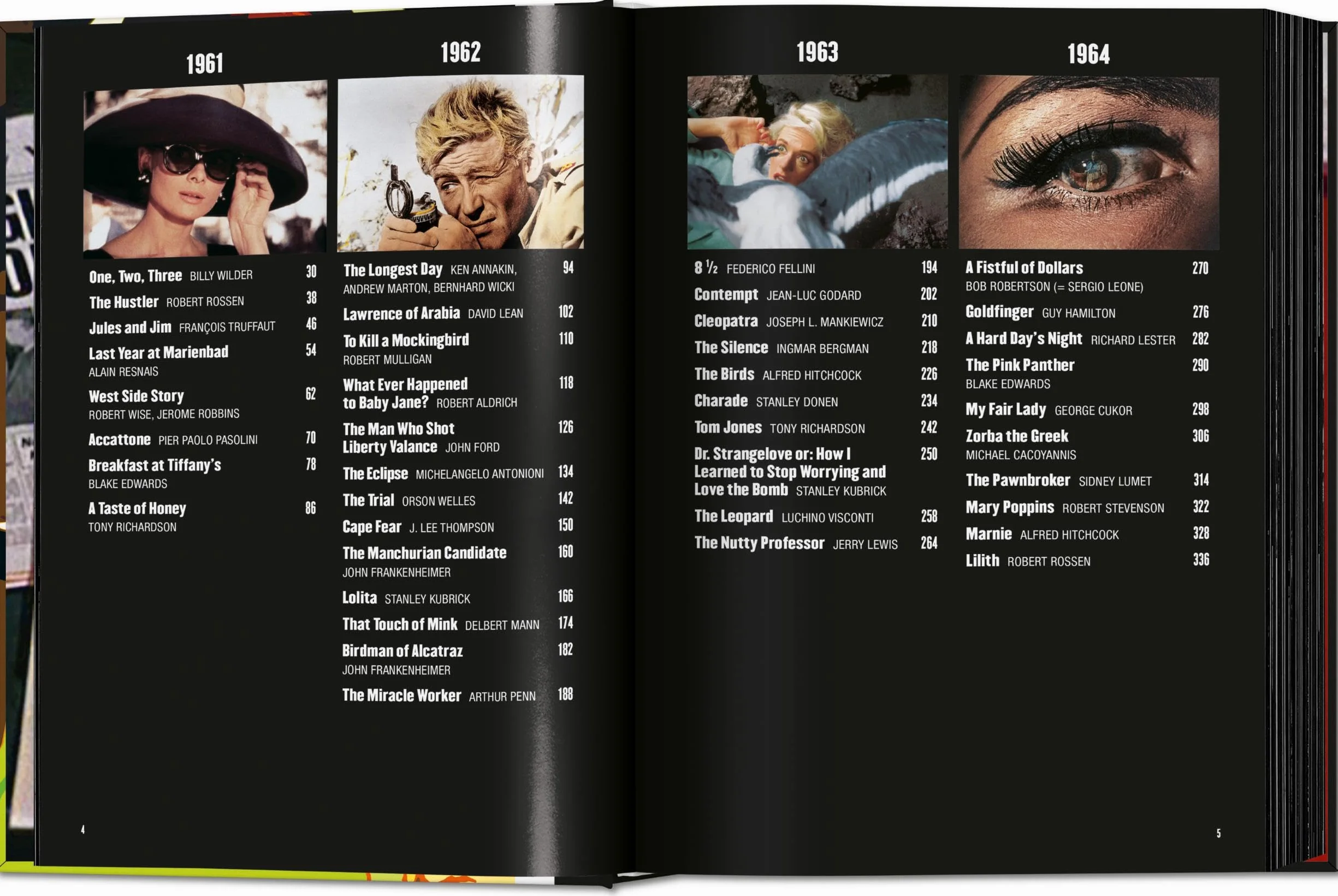 100 Movies of the 1960s