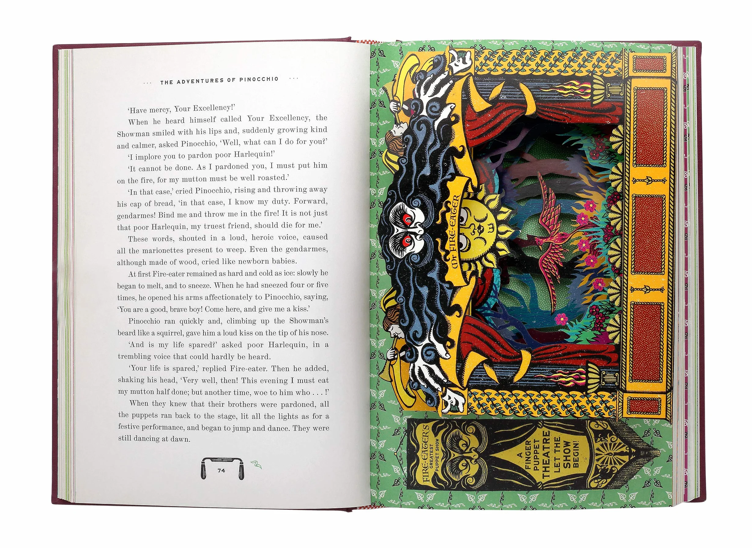 The Adventures of Pinocchio (Minalima Edition): (Ilustrated with Interactive Elements)