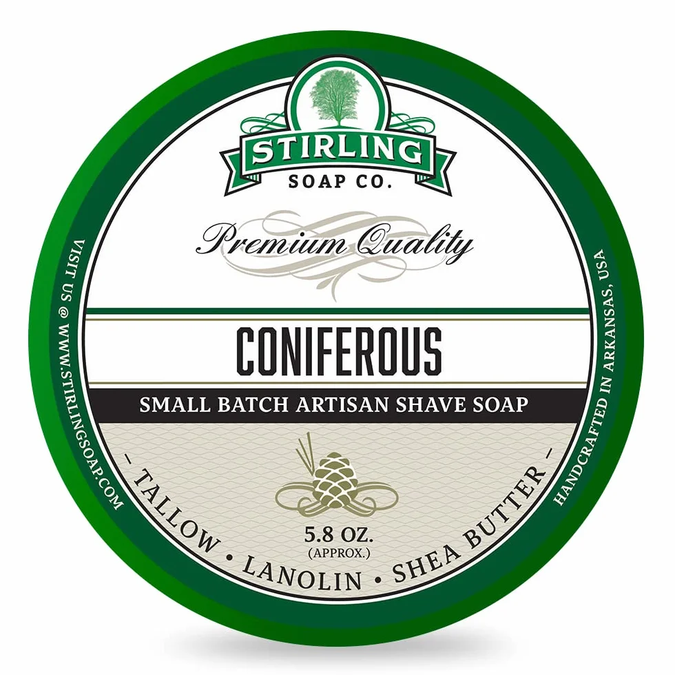 Stirling Mydło do golenia Coniferous 170ml