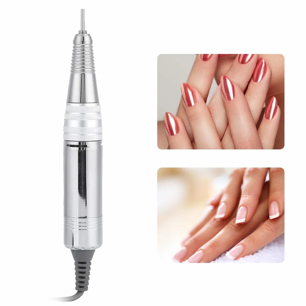 Uchwyt do Wiertarki do Paznokci, 35000 Obr./min Manicure Uchwyt do Wiertarki do Paznokci Rękojeść do Elektrycznej Maszyny do Polerowania Paznokci