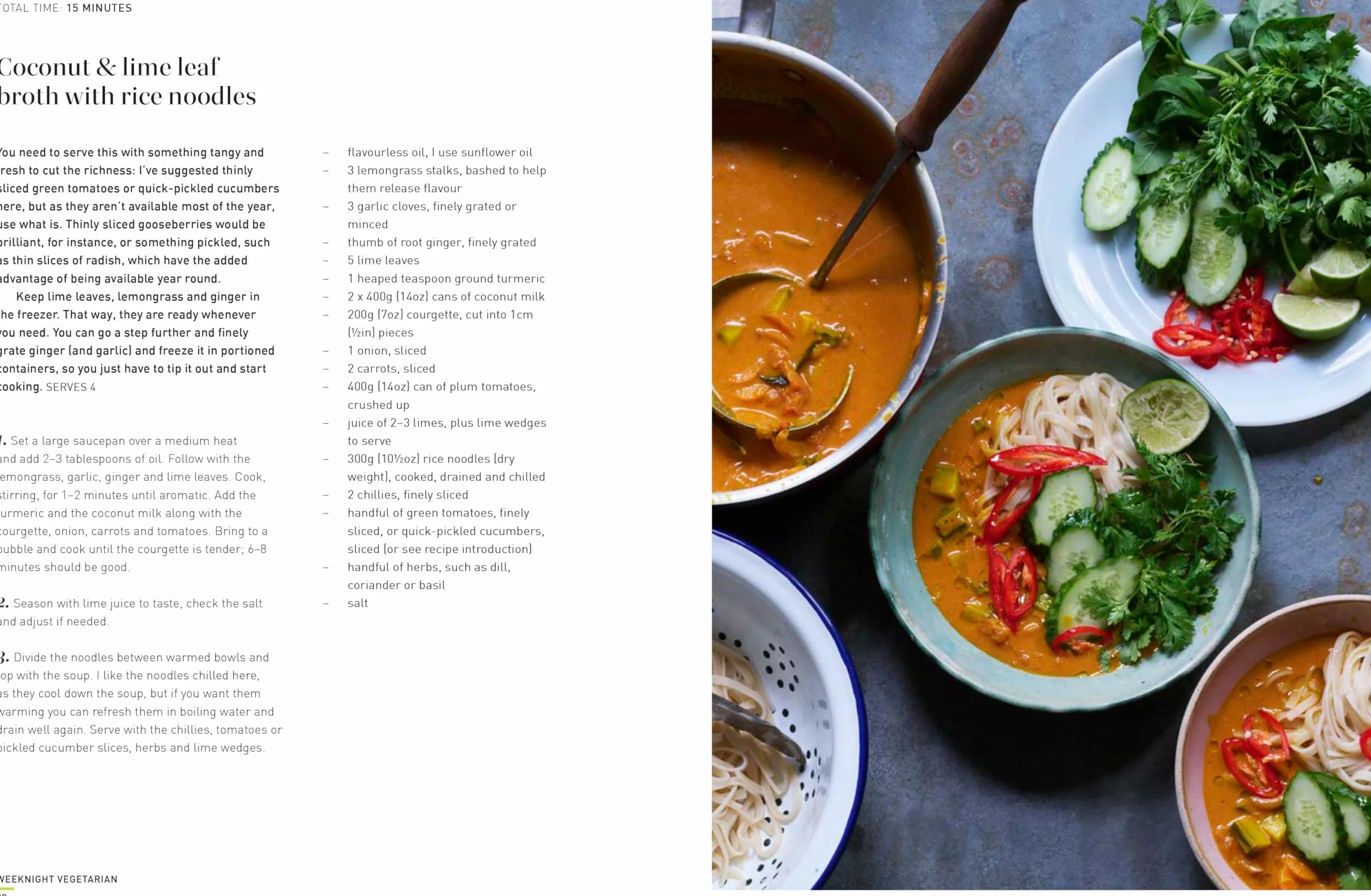 Weeknight Vegetarian: Easy vegetable recipes for lunch & dinner