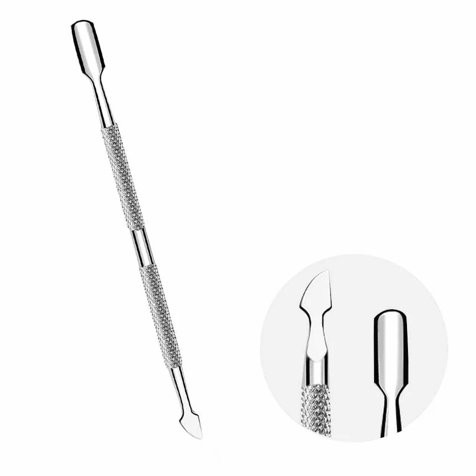 Obcinacz do skórek ze stali nierdzewnej Popychacz do paznokci Skrobak do paznokci Manicure Pedicure