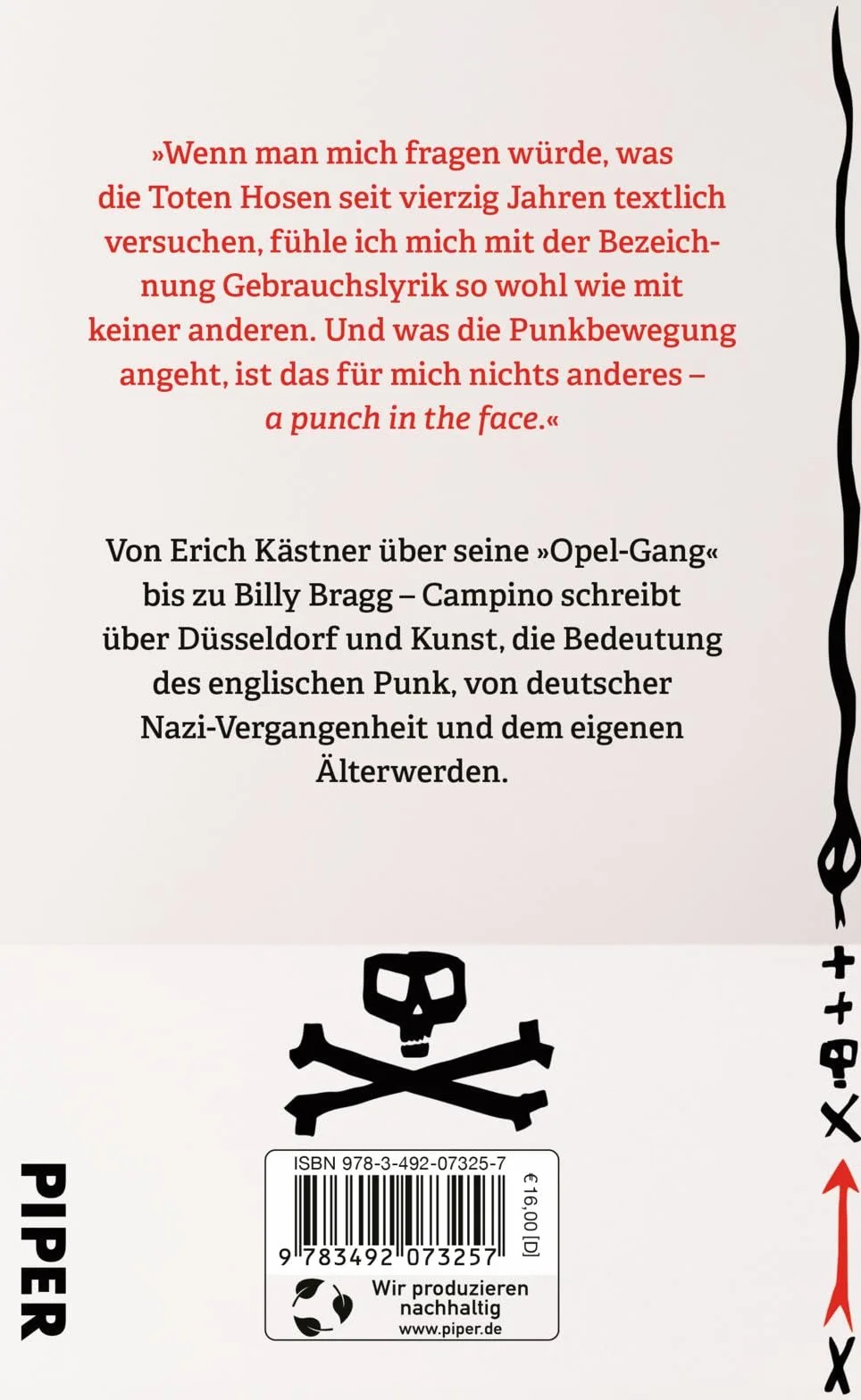 Kästner, Kraftwerk, Cock Sparrer: Eine Liebeserklärung an die Gebrauchslyrik