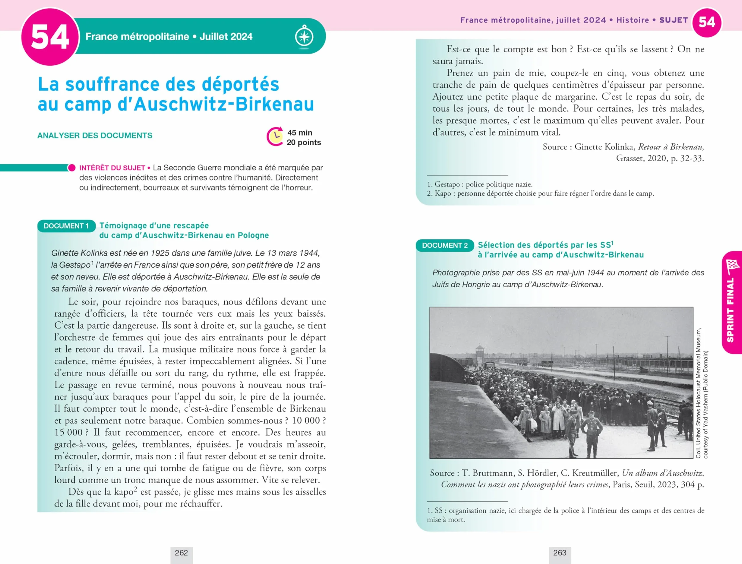 Annales du brevet 2026 - Annabrevet Histoire-géographie EMC 3e - Nouveau brevet: sujets corrigés & méthodes pour réussir son brevet