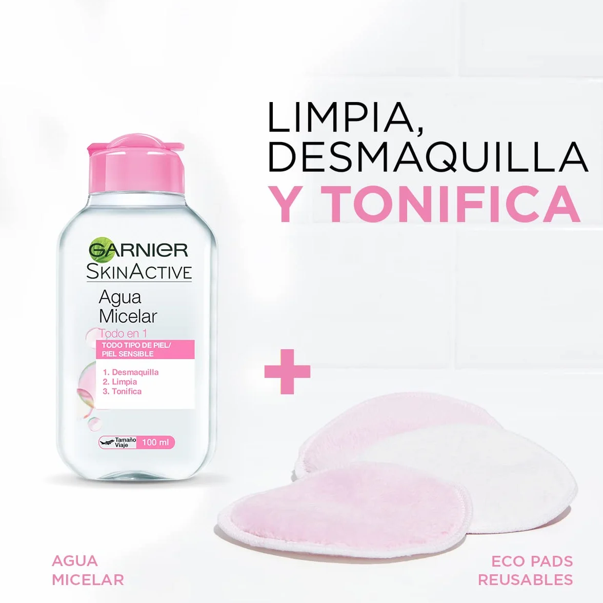 GARNIER kosmetyk do pielęgnacji skóry, Agua Micelar 100Ml, 100 ml